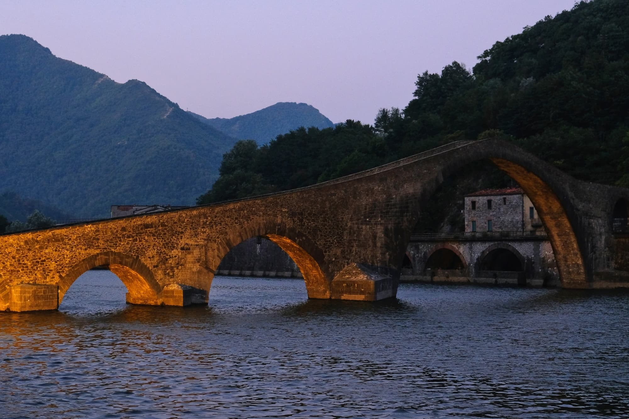 The Devil's Bridge in Borgo a Mozzano