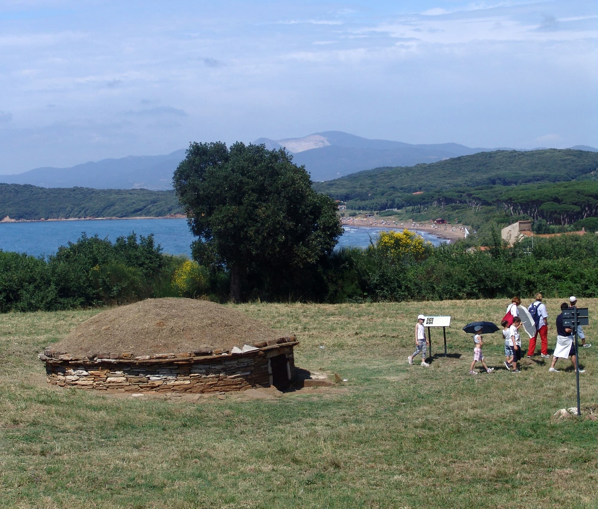 Parco di Baratti e Populonia necropoli san cerbone