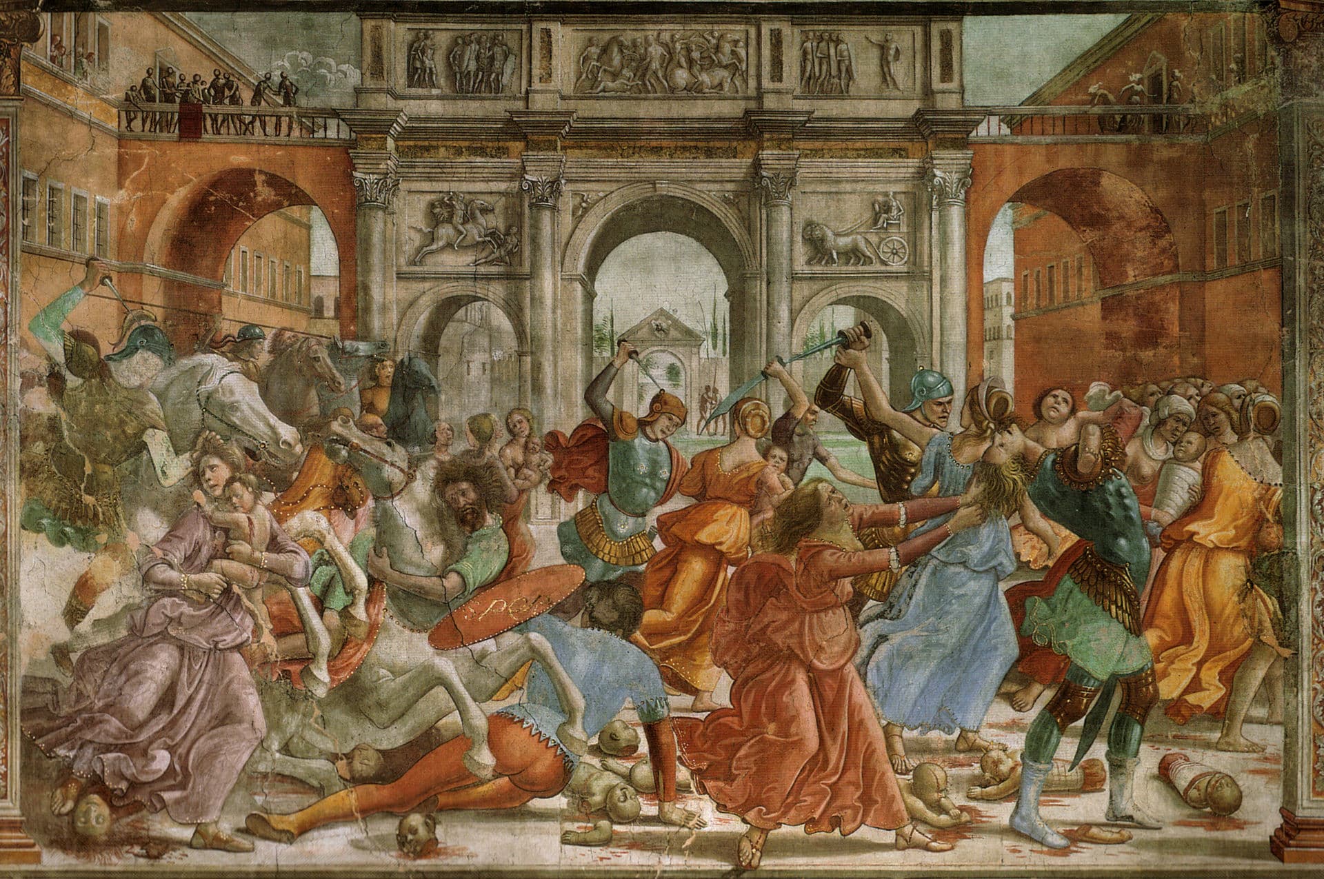 Cappella Tornabuoni, strage degli innocenti