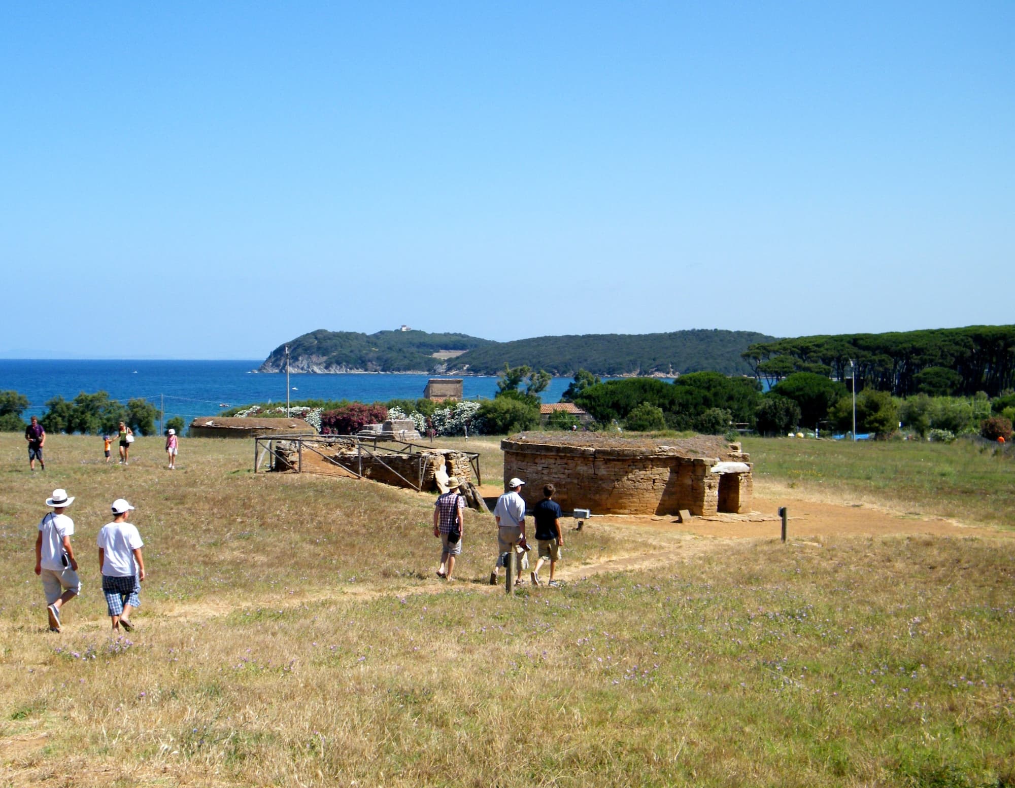Parco archeologico di Baratti Populonia necropoli san cerbone