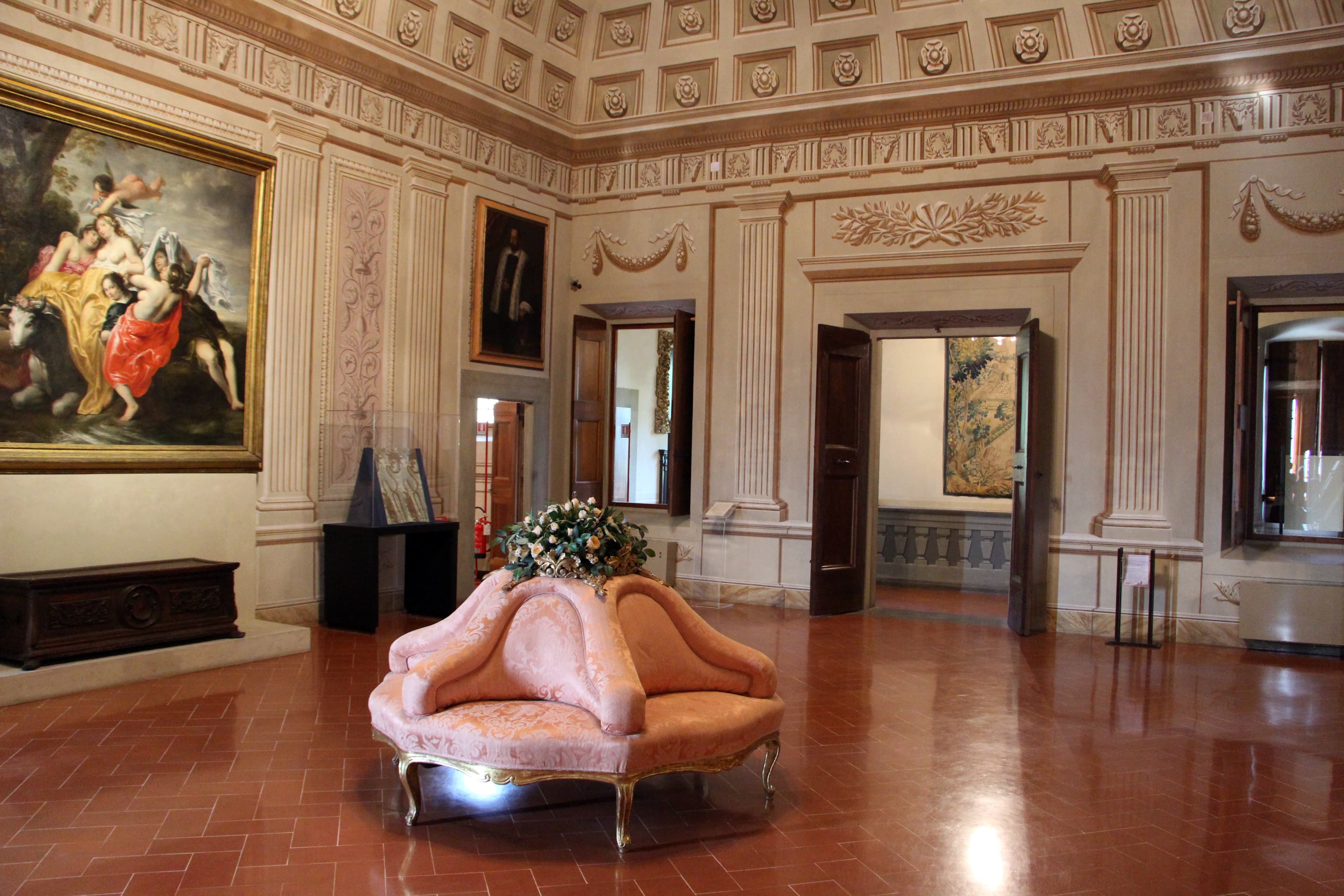Das Innere der Medici-Villa