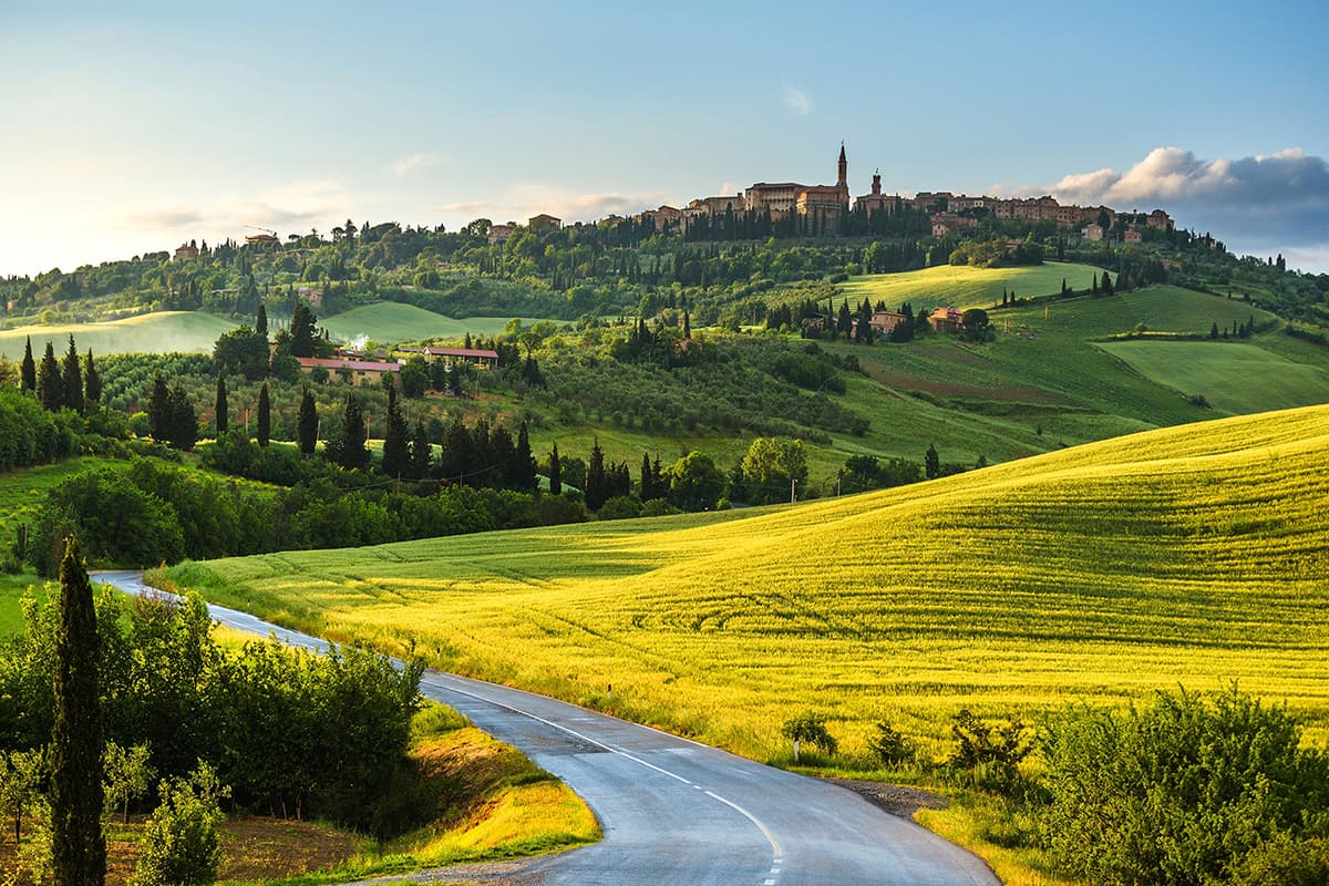 Le colline della Val d'Orcia