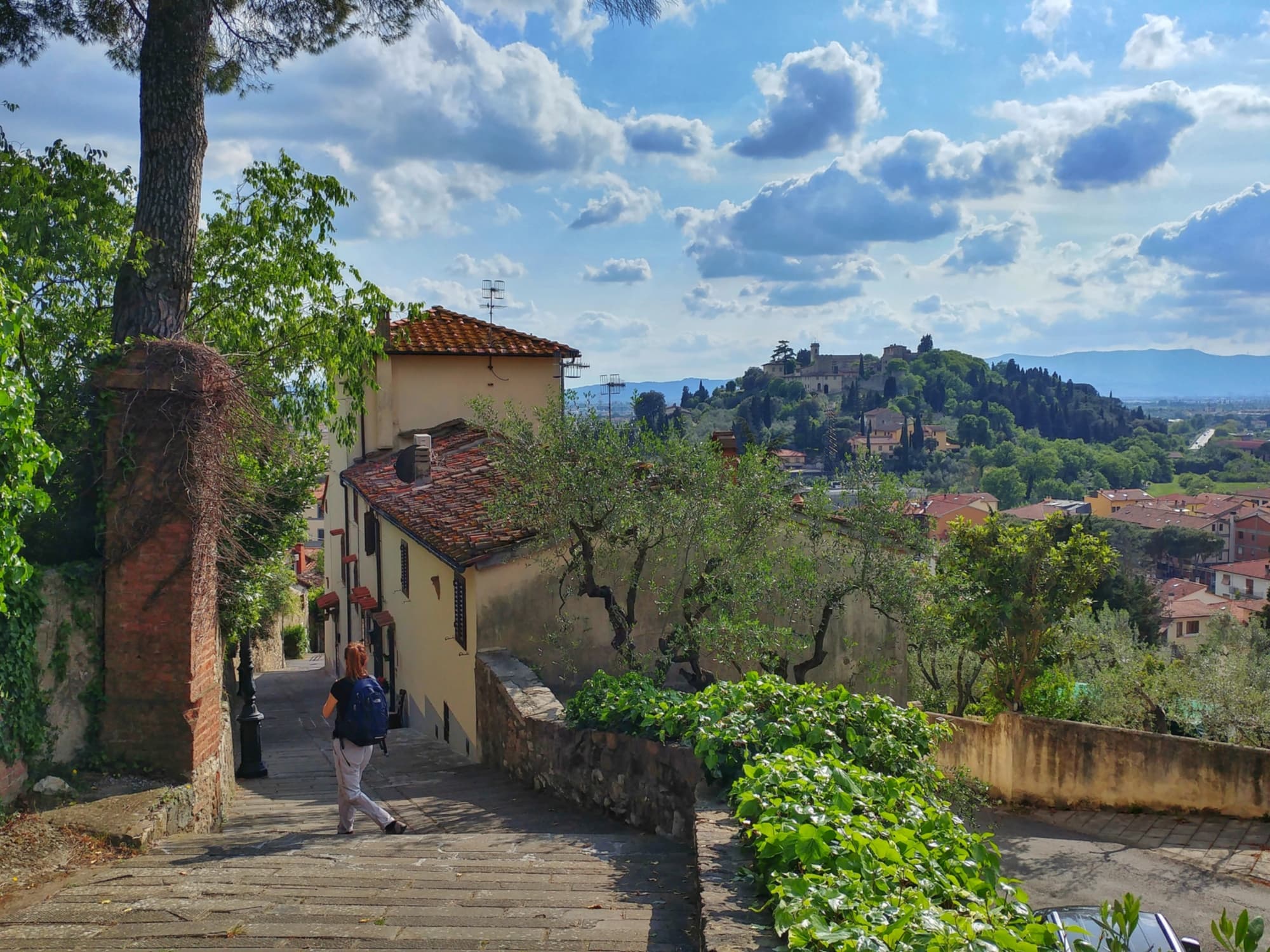 Schritte nach San Donato in Calenzano