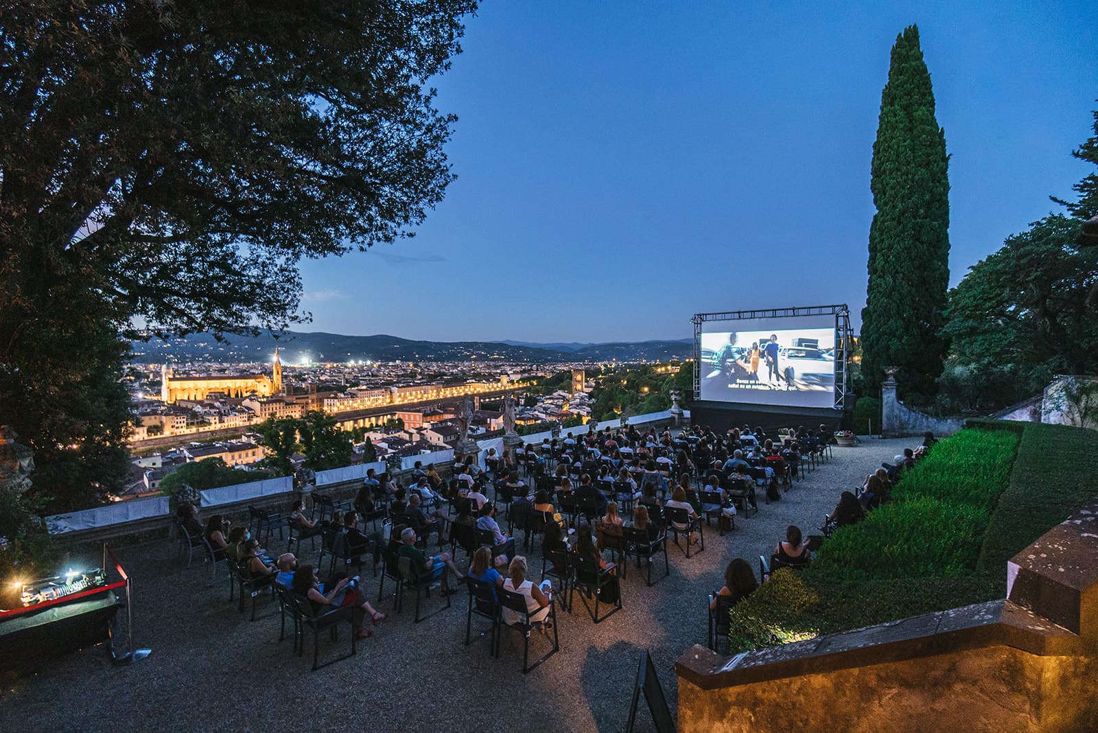 Cinema in villa en Villa Bardini