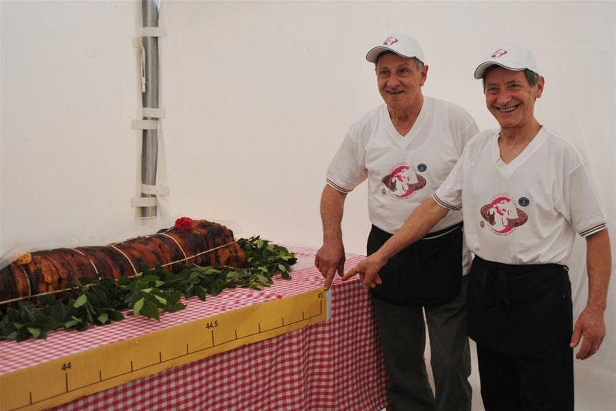 Porchetta de récord