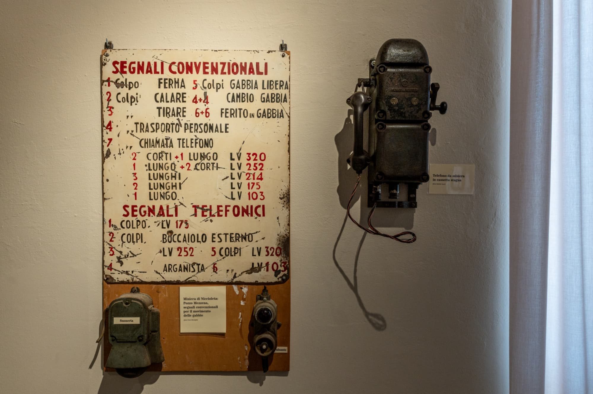 A room in the Mining Museum
