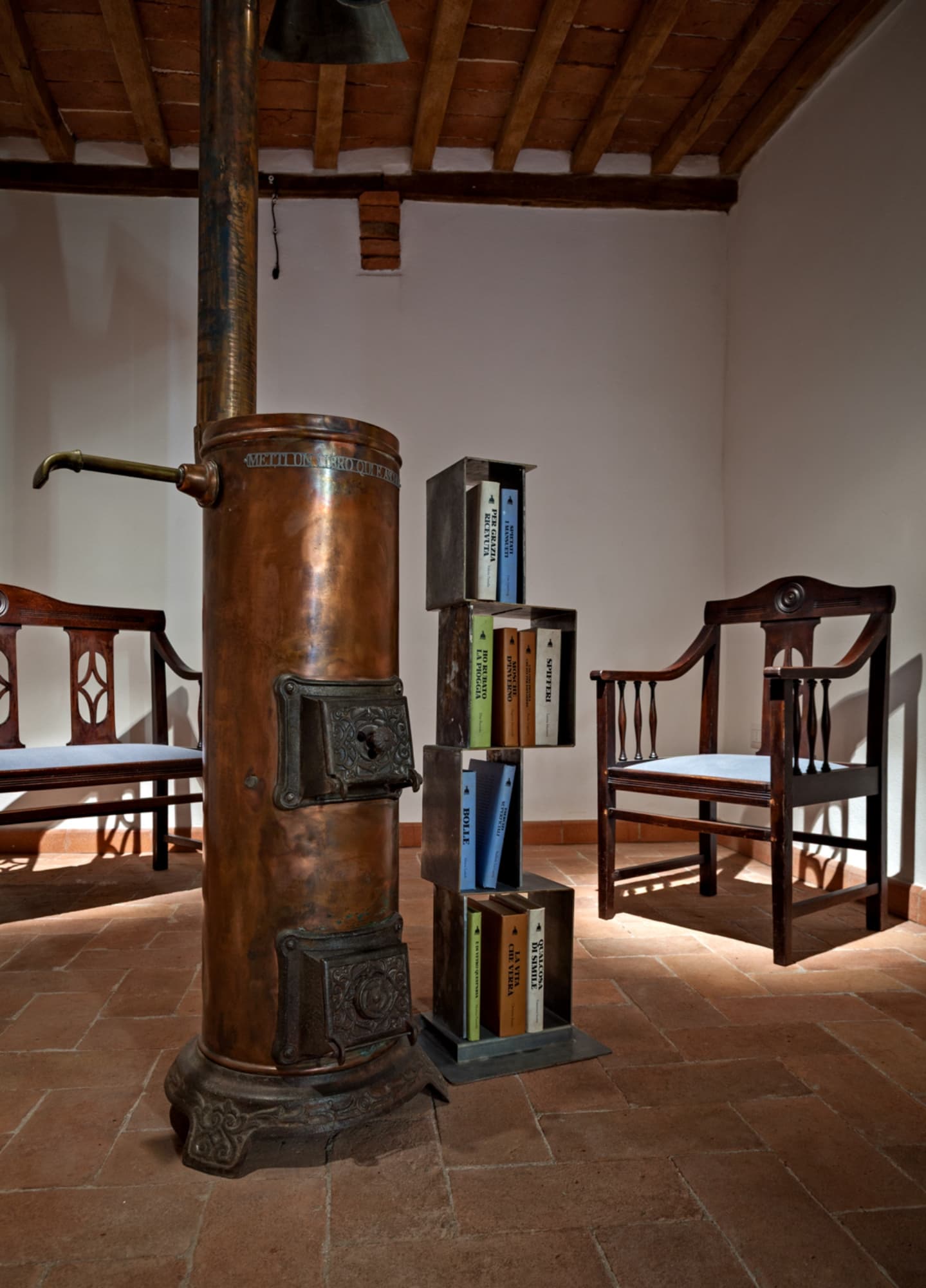 Eines der Zimmer von Renato Fucini gewidmeten Museums