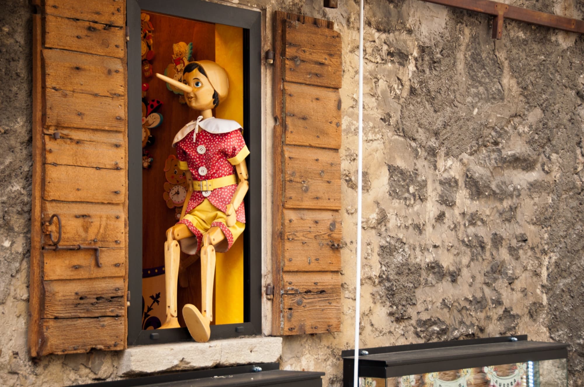 Pinocchio, Svizzera Pesciatina, Collodi