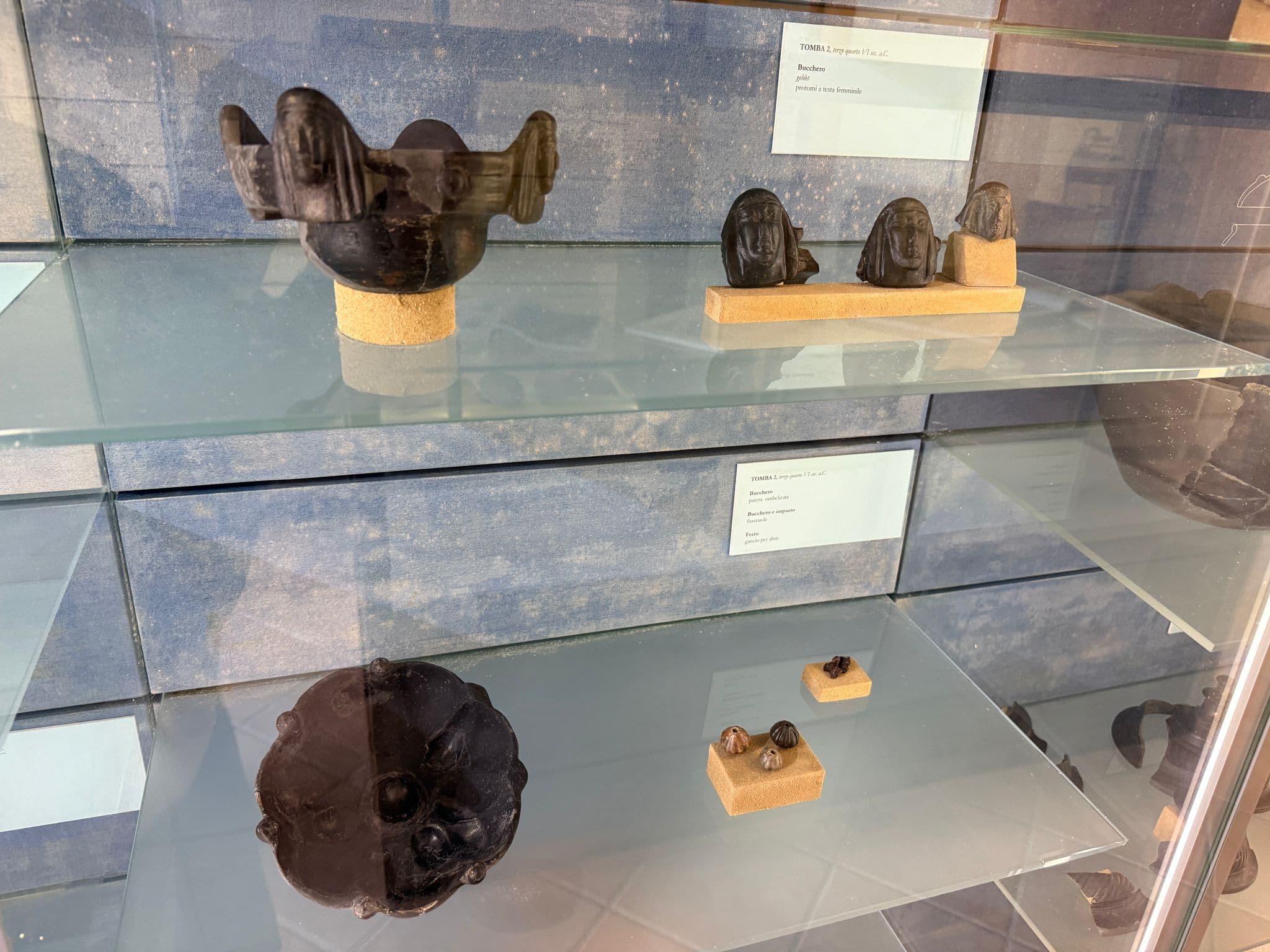 Le stanze etrusche di Sinalunga: i reperti in mostra