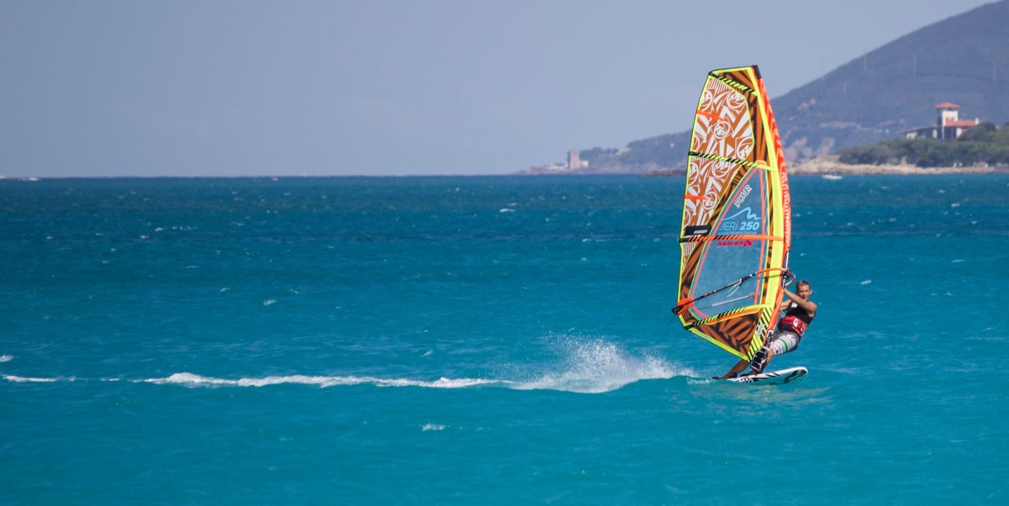 Windsurf en Vada