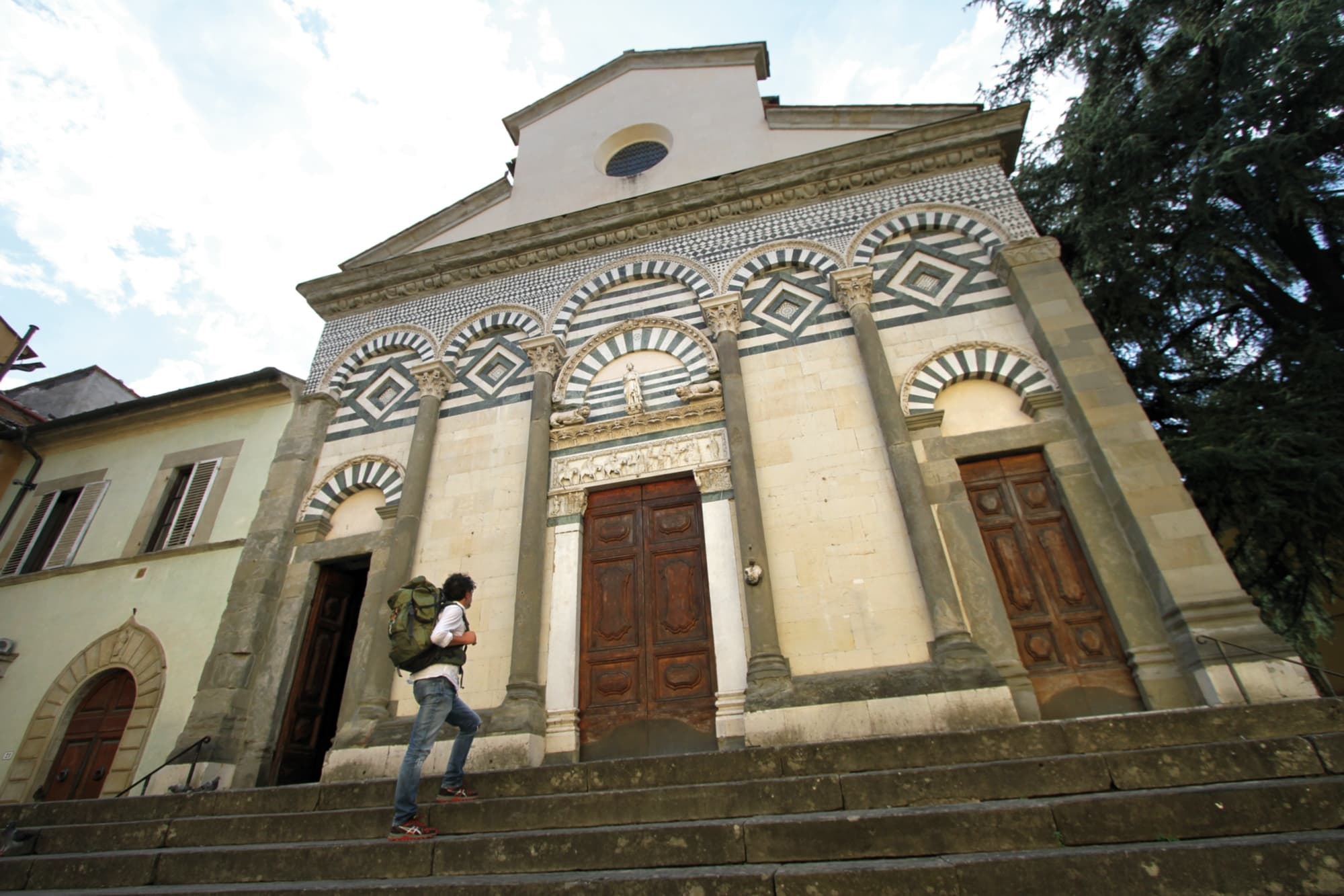Facciata della Chiesa di Sant'Andrea a Pistoia