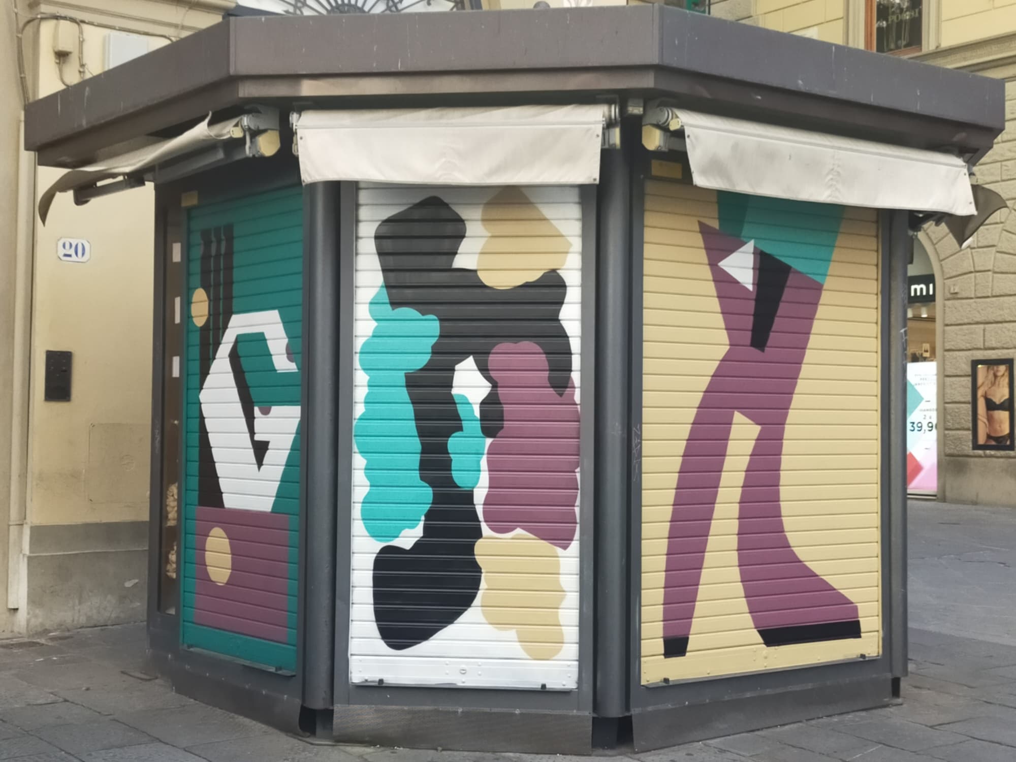 El Alfabeto Urbano. Proyecto de revalorización de los quioscos en Florencia.