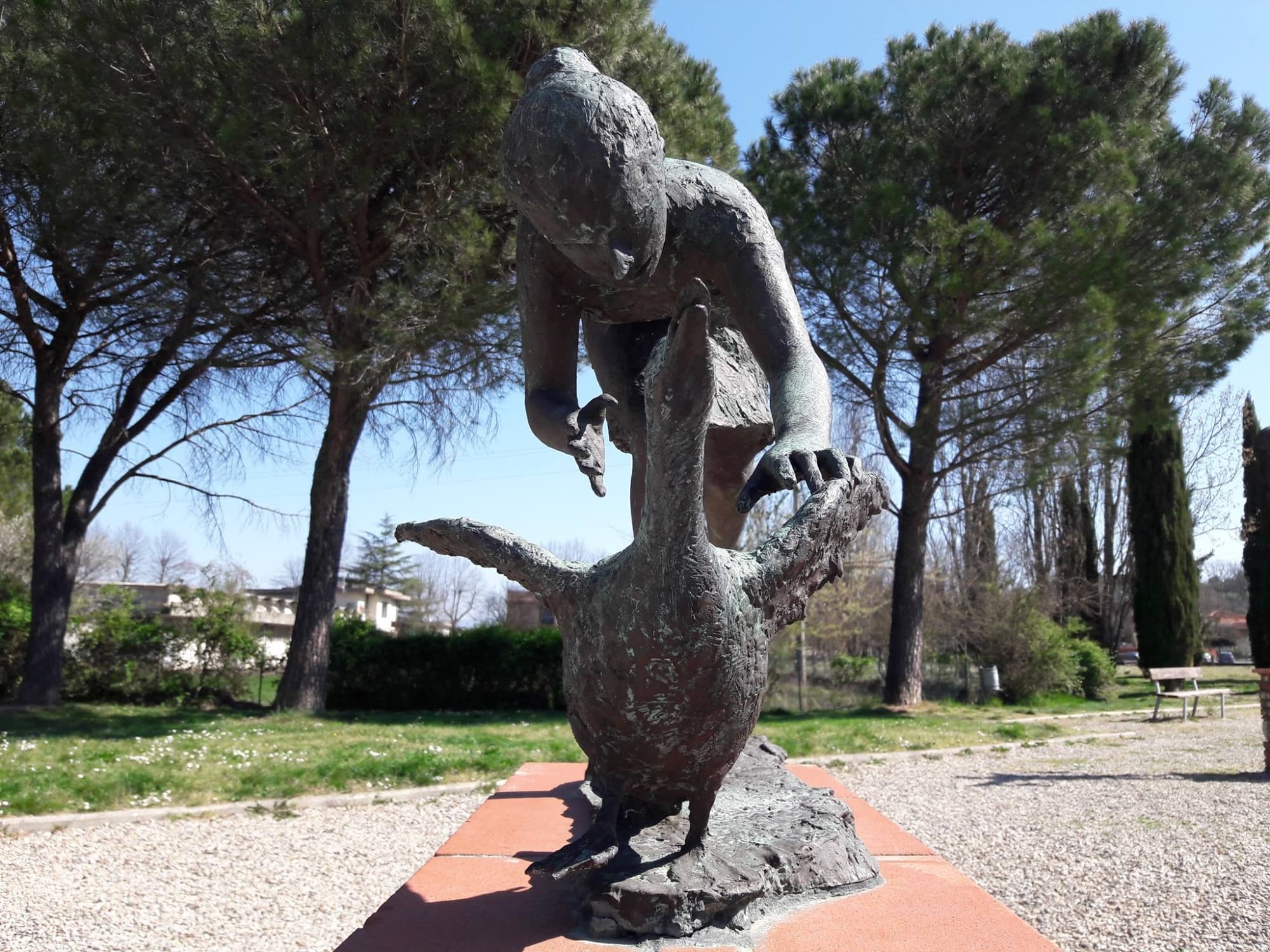 Skulpturen von Quinto Martini im Museumspark