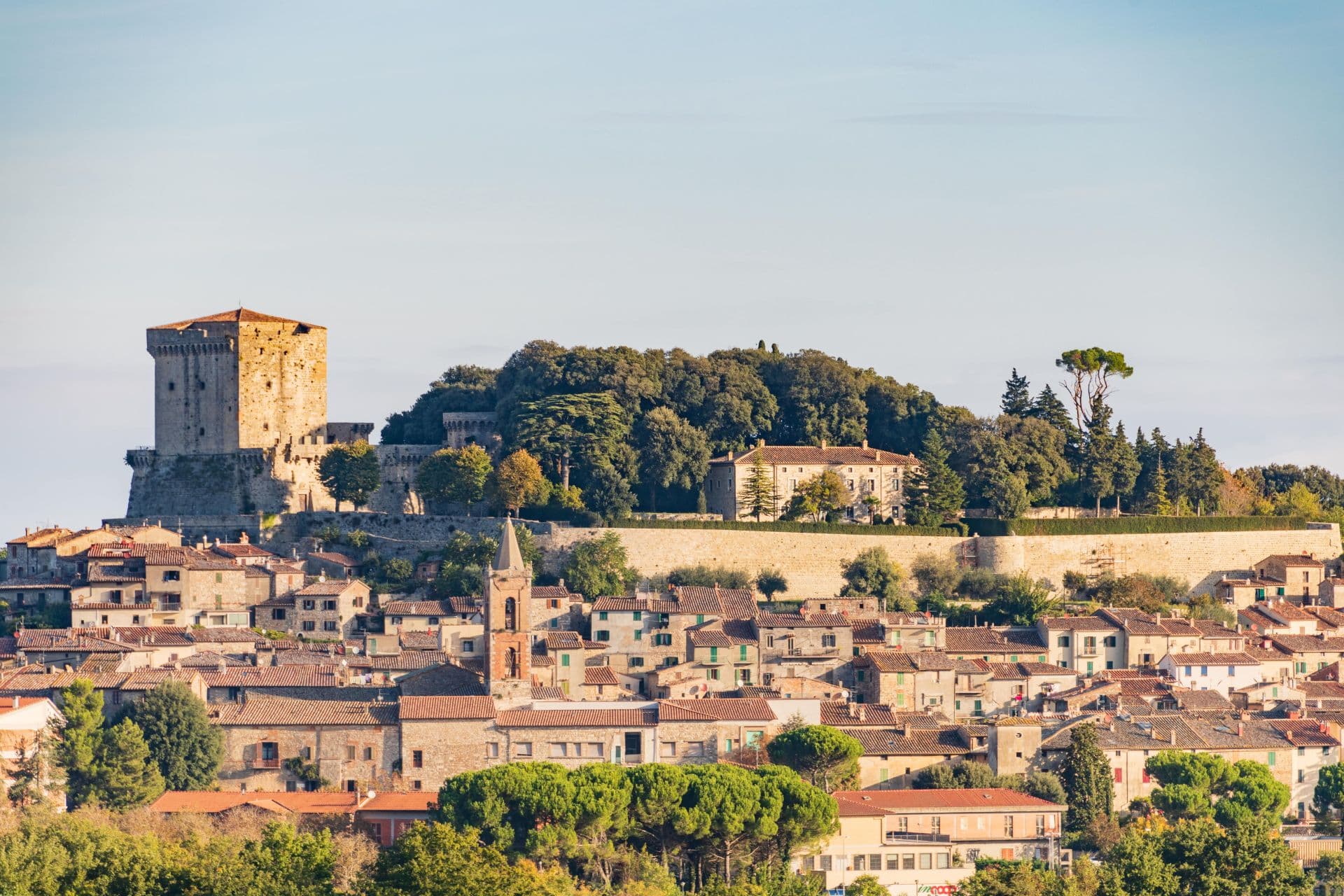Tour of Mount Cetona by bike