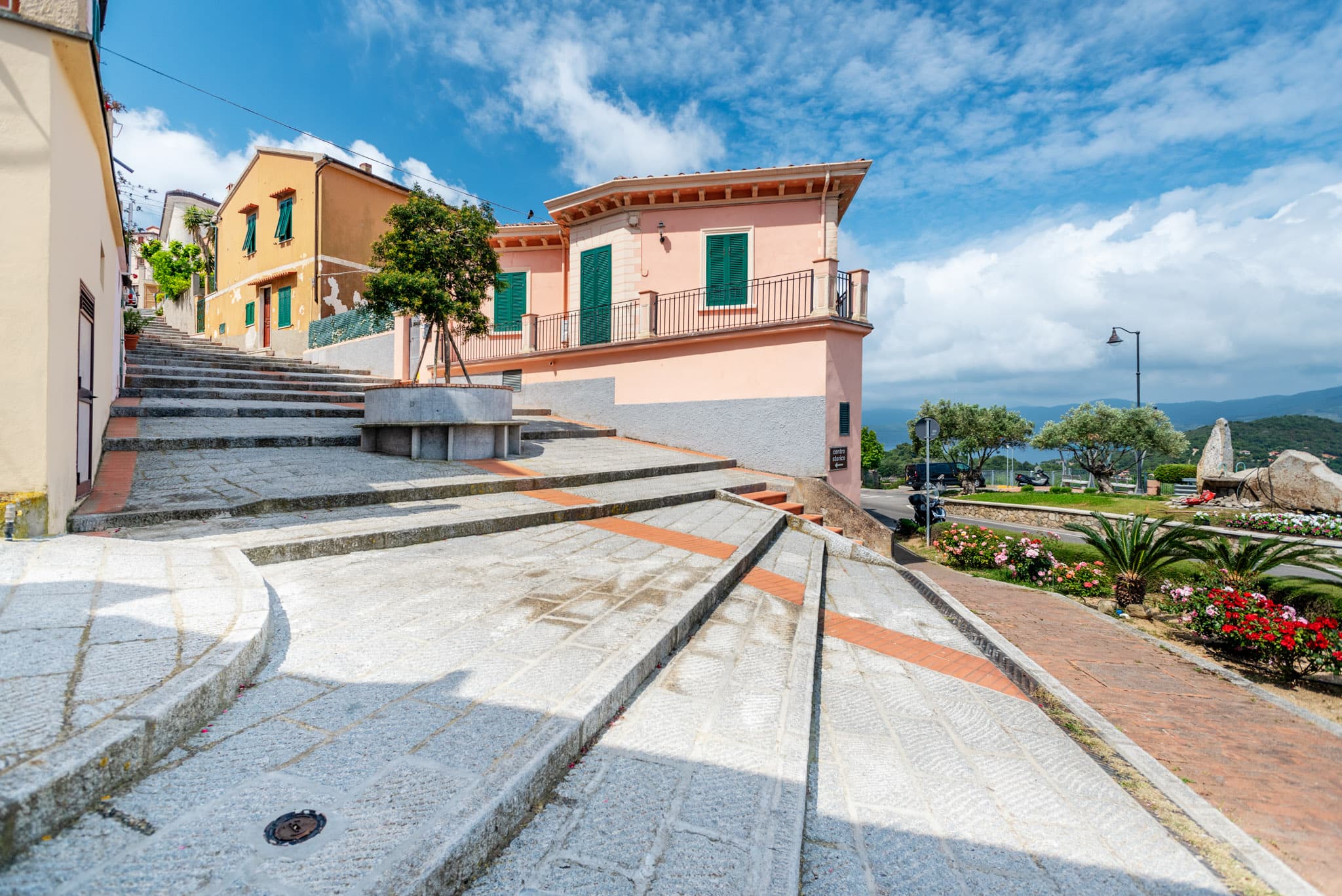 Escalier à Capoliveri