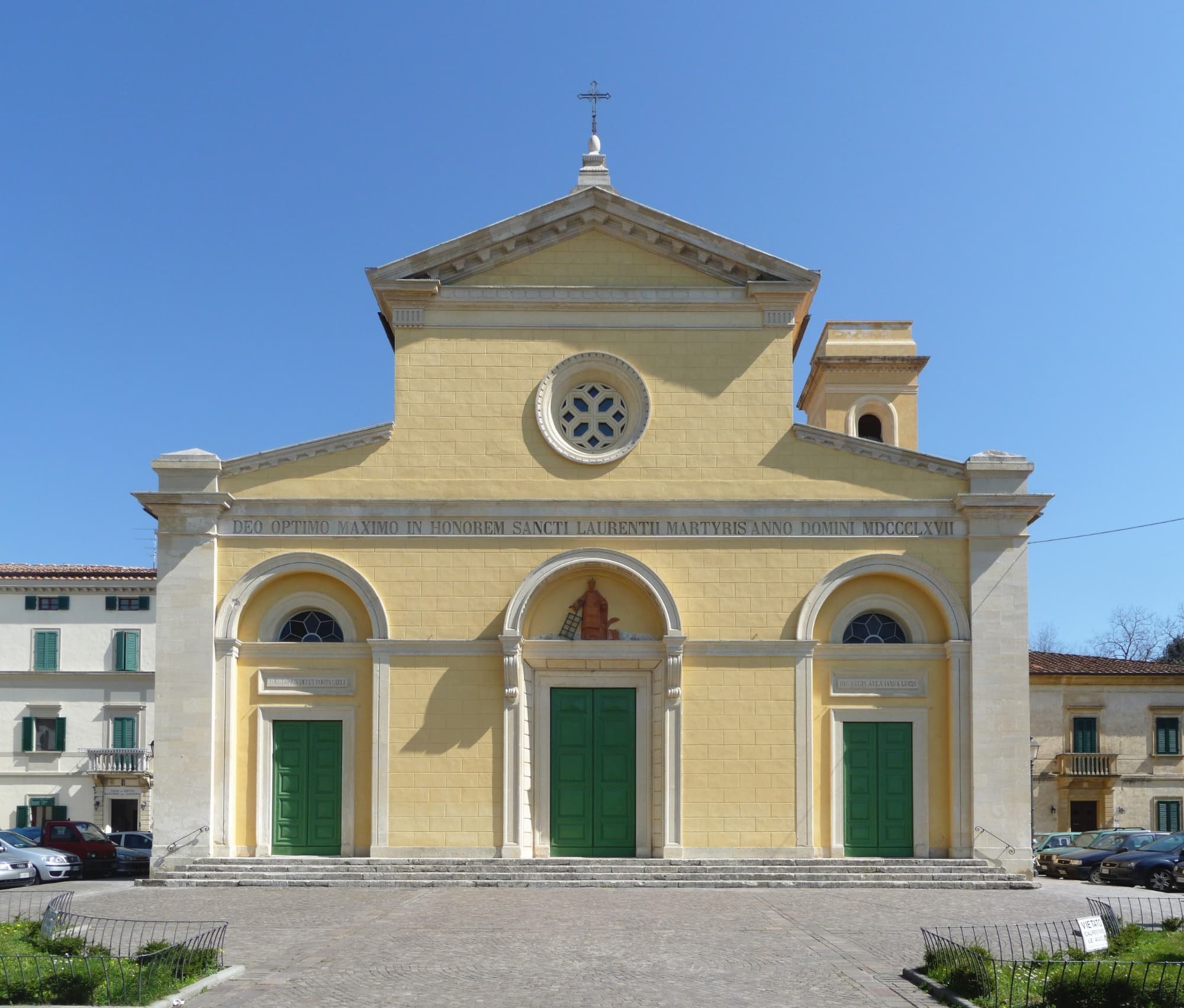 Church "Chiesa di San Lorenzo", Fauglia, Province Pisa, Italy