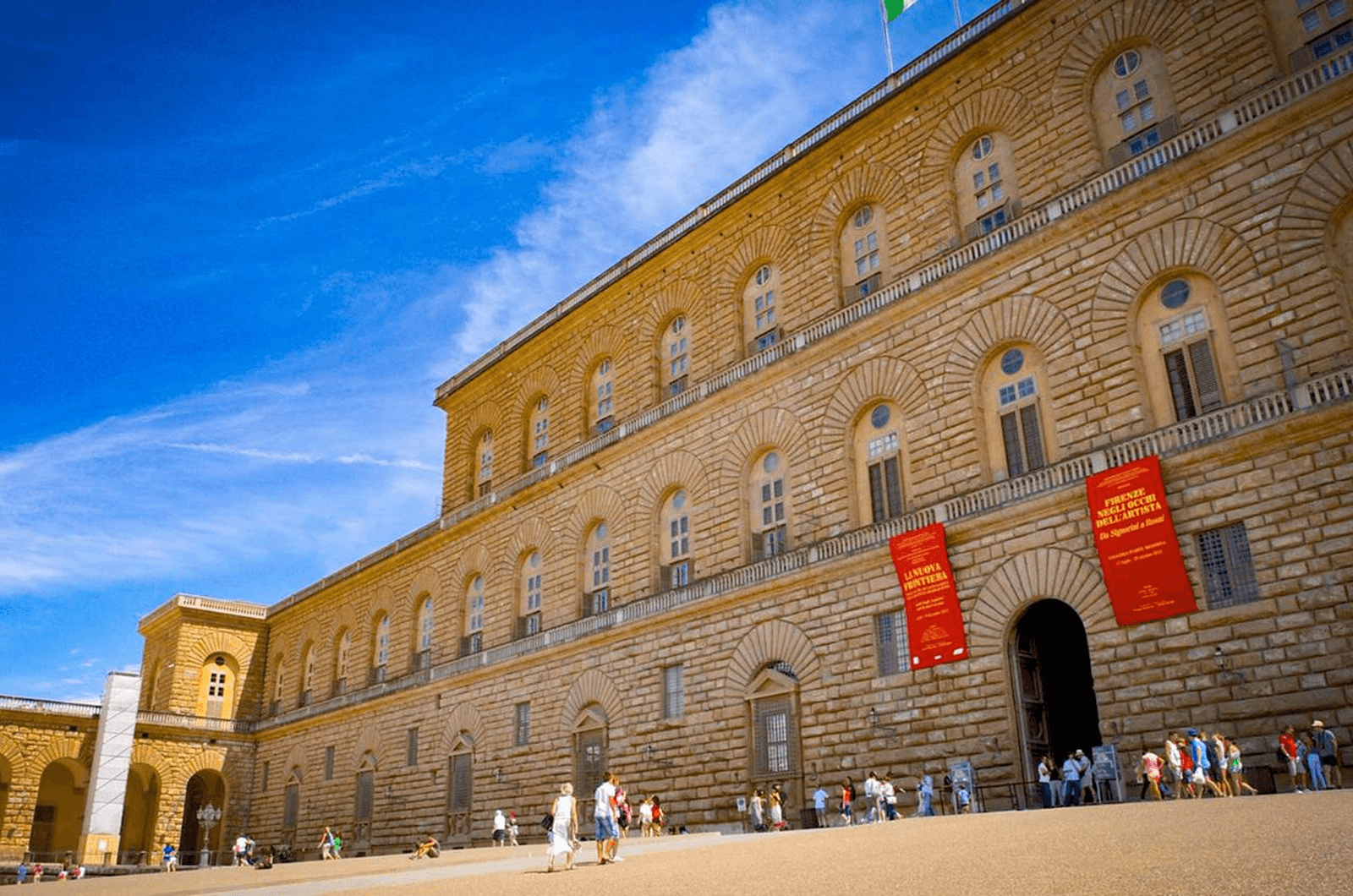 Esterni di Palazzo Pitti
