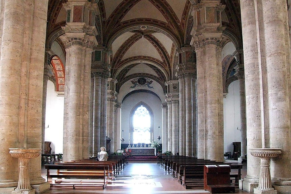 Dom von Pienza, Innenansicht