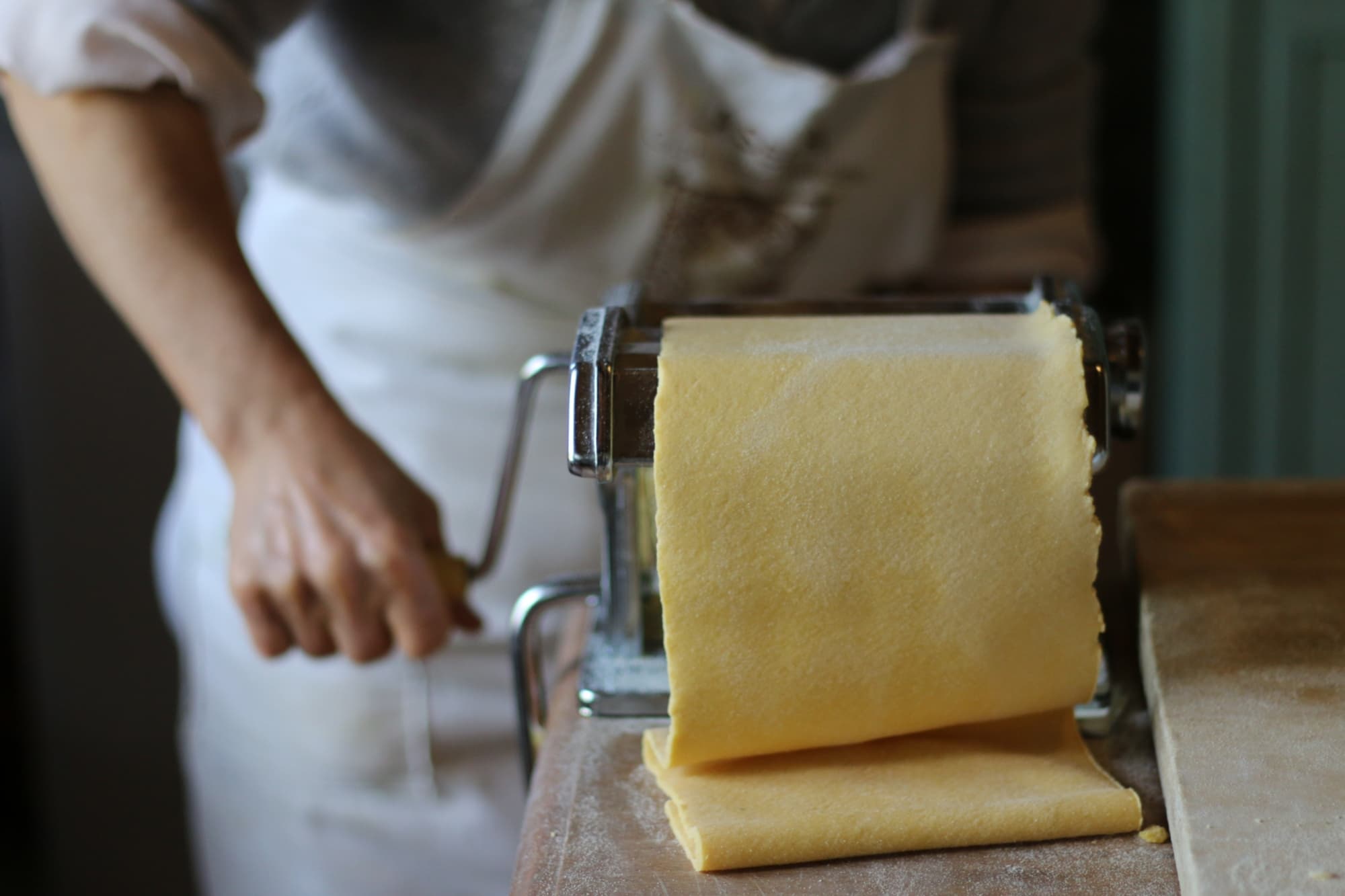 Pasta fatta in casa: tirare la sfoglia