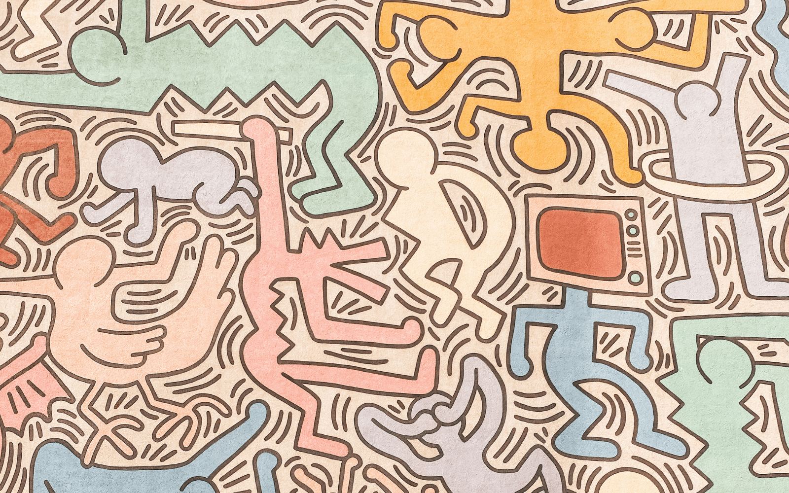 Tuttomondo by Keith Haring