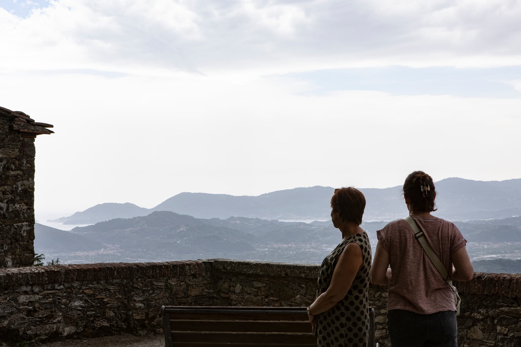 Vista dalla terrazza panoramica