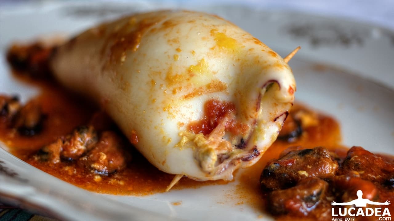 La ricetta dei totani ripieni