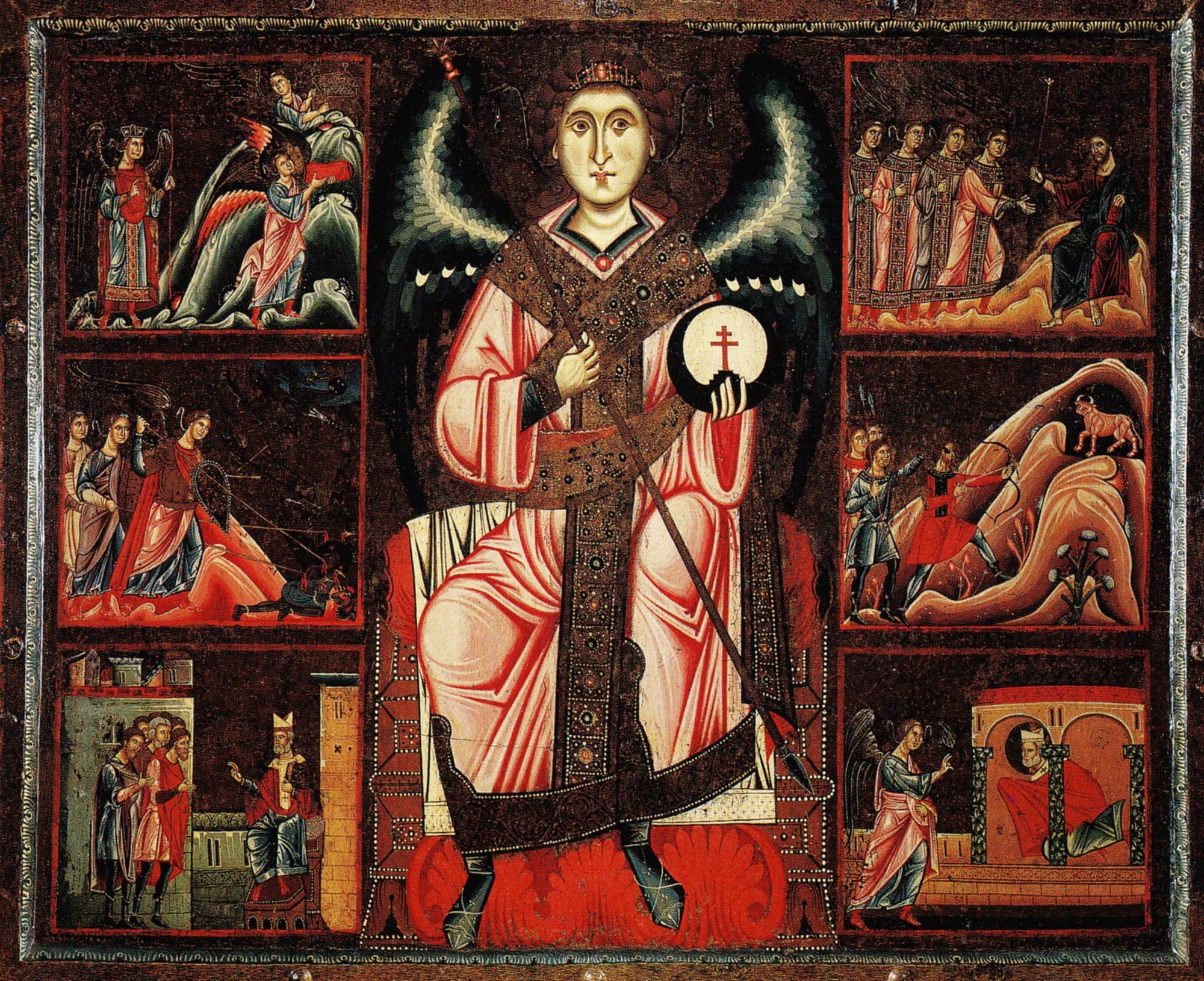 Coppo di Marcovaldo, St. Michael the Archangel and stories of his legend St. Casciano Museum