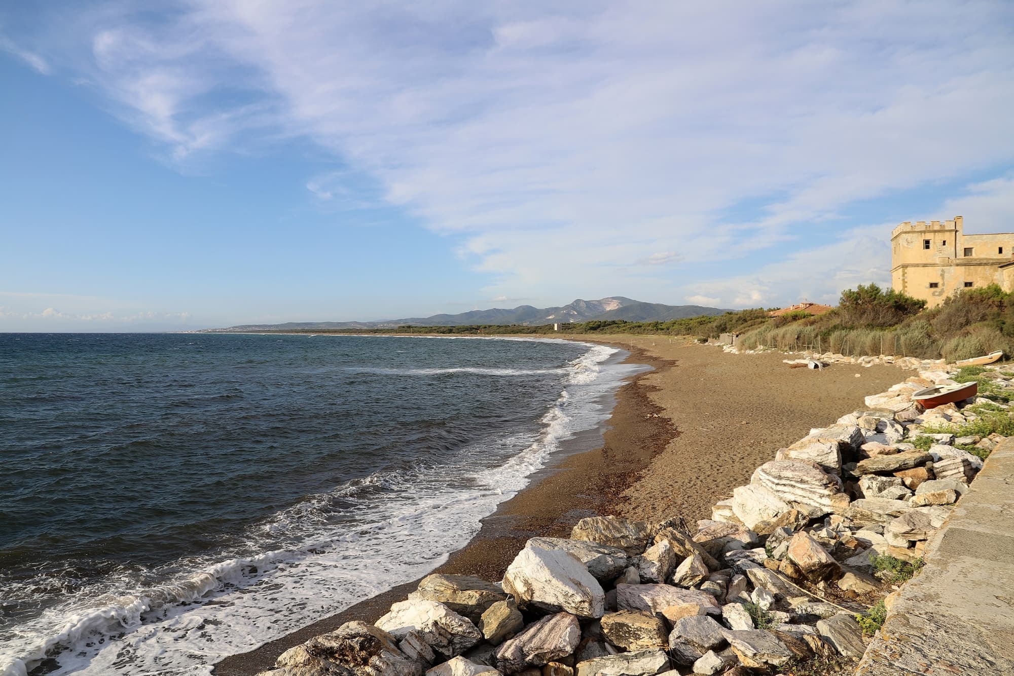 San Vincenzo, Strand im Parco di Rimigliano