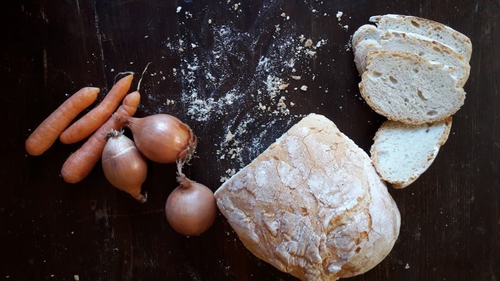 Ingredienti per la zuppa