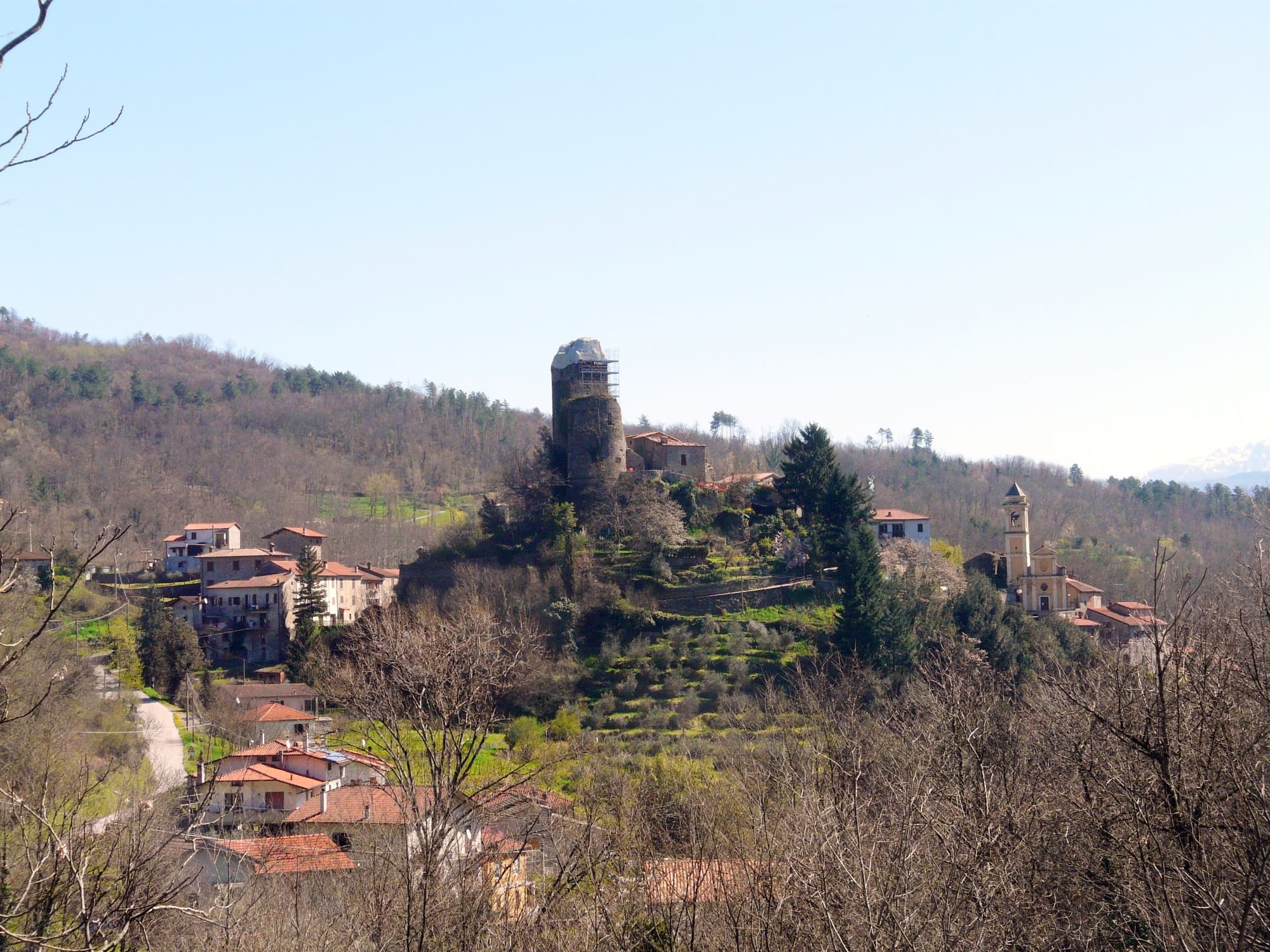 Die Giovagallo-Burg in Tresana