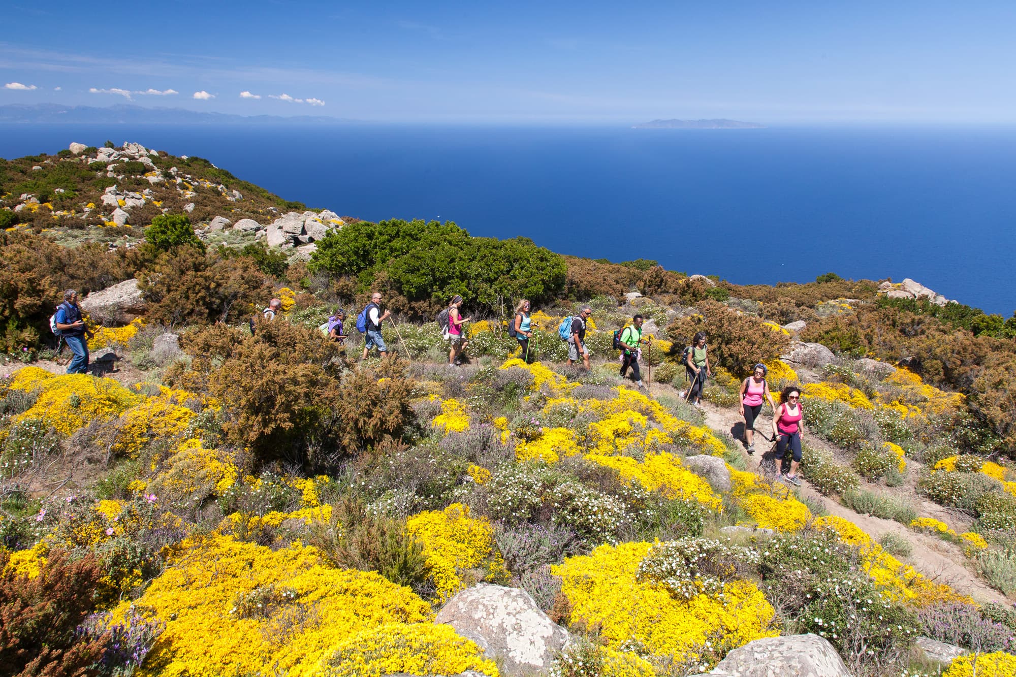 Trekking nel Parco dell'Arcipelago Toscano