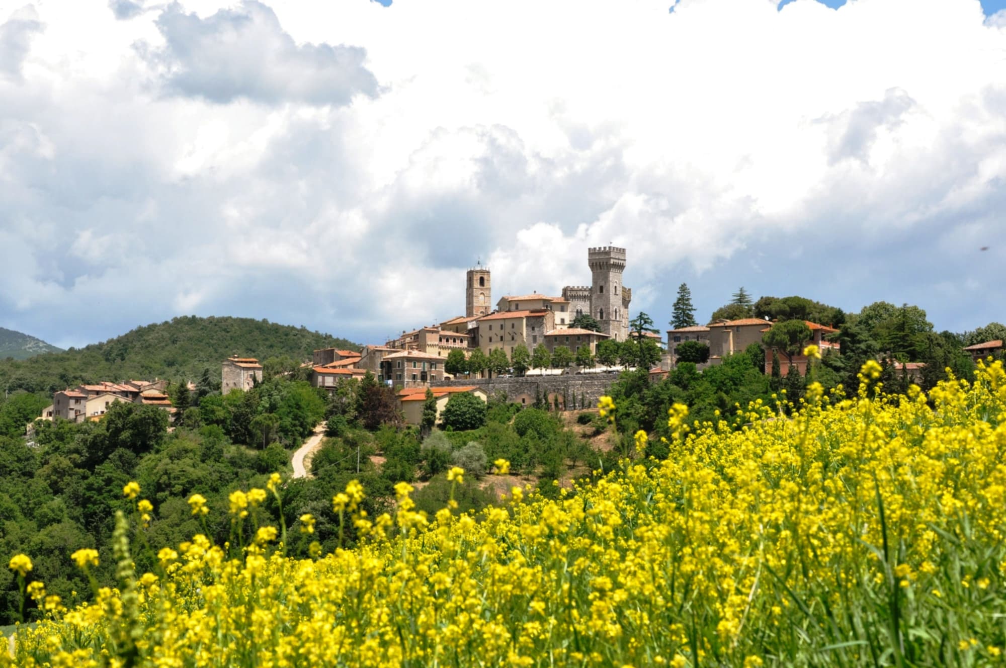 Il borgo di San Casciano dei Bagni