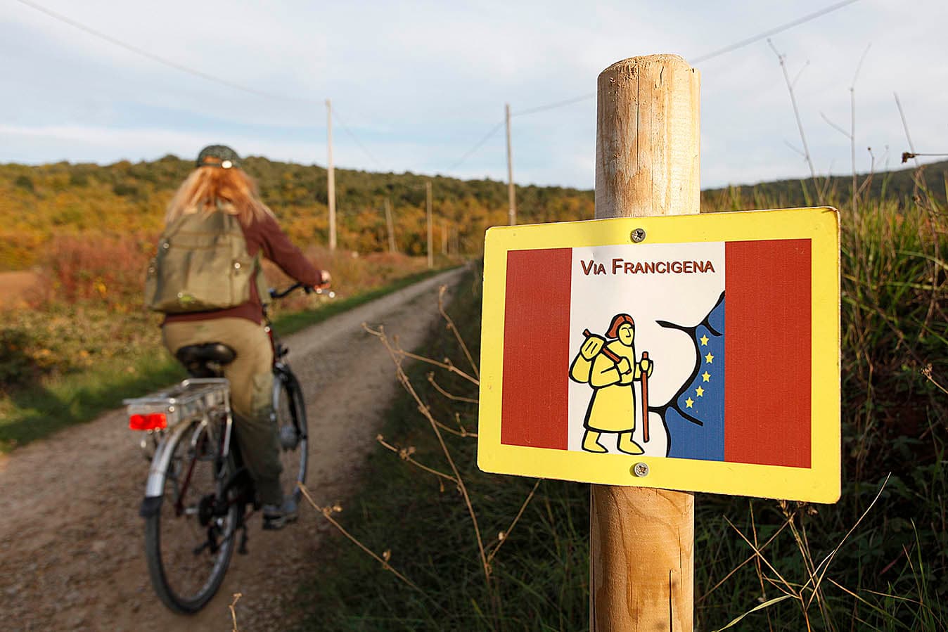 Via Francigena in bici