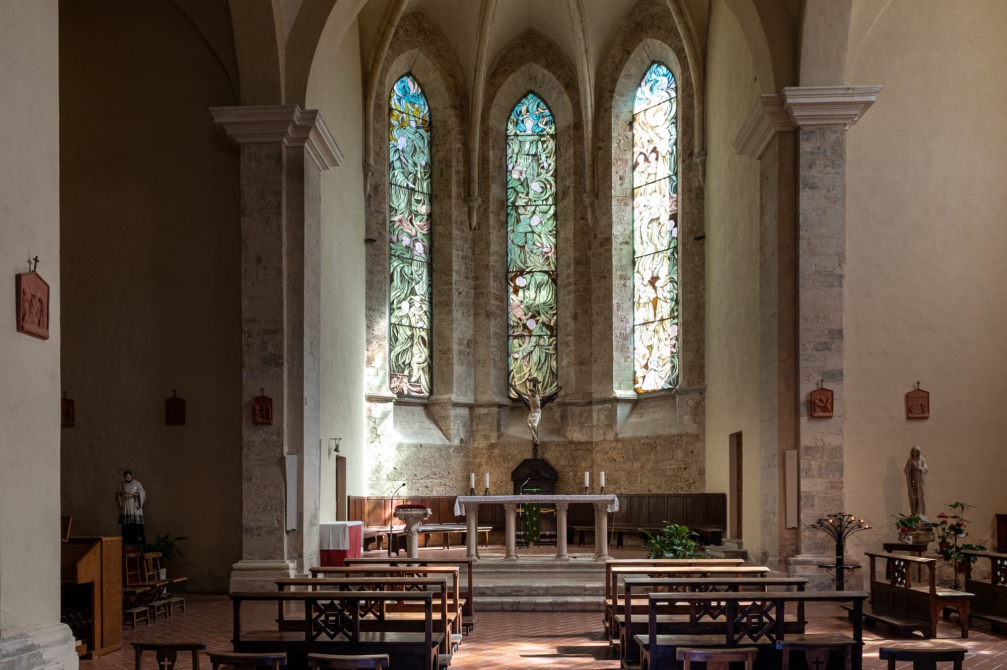 Chiesa di San Francesco a Massa Marittima, interno