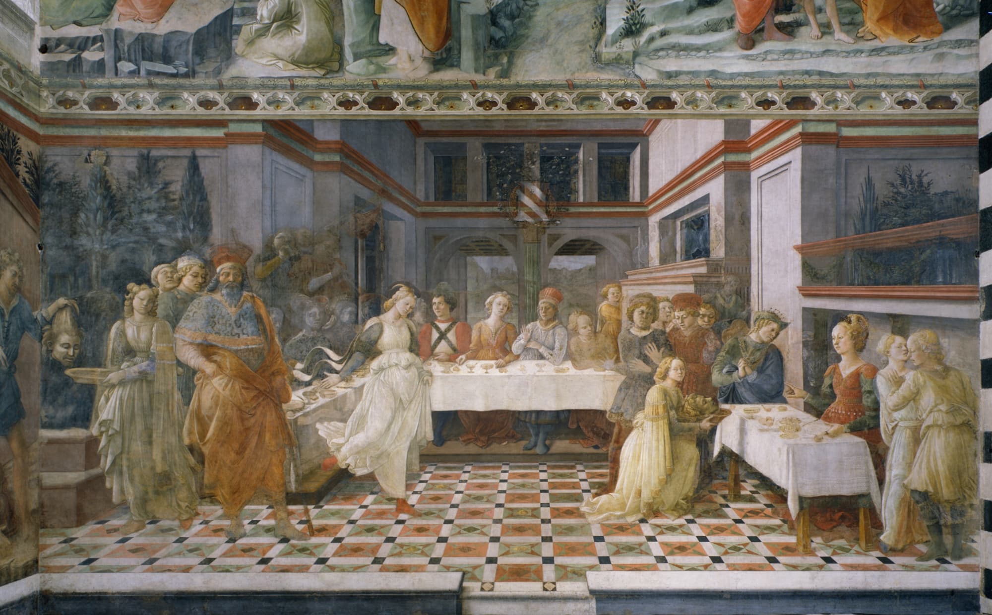 Filippo Lippi frescoes - Prato Cathedral