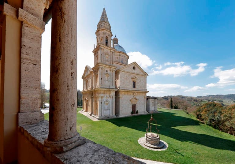 San Biagio vom Pfarrhaus aus gesehen