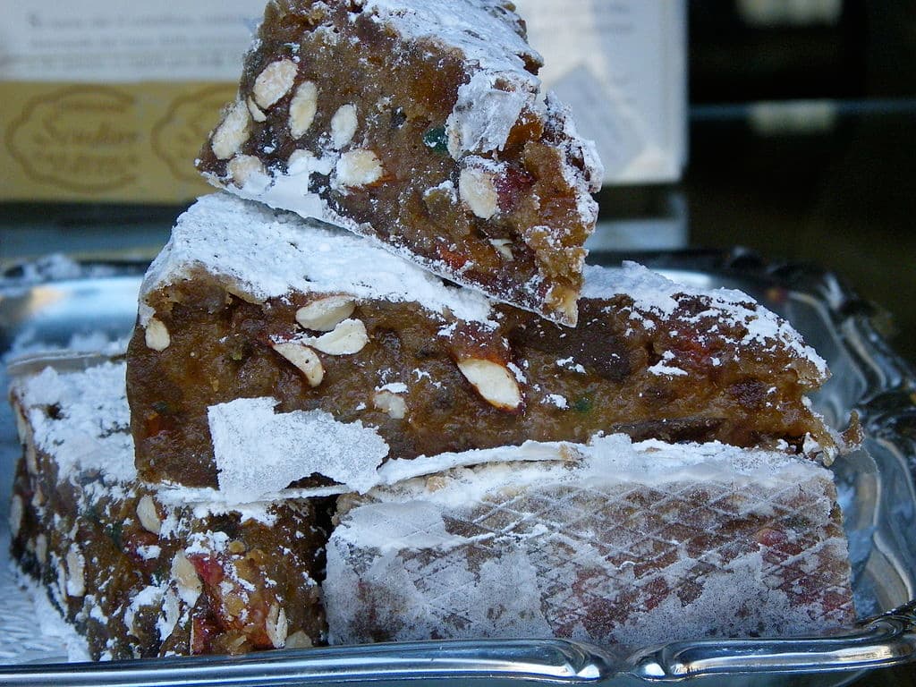 Panforte, un pastel típico de Siena