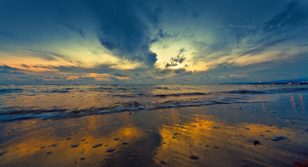 Tramonto a Vada