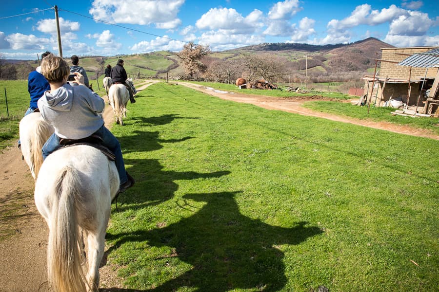 A cavallo in Maremma