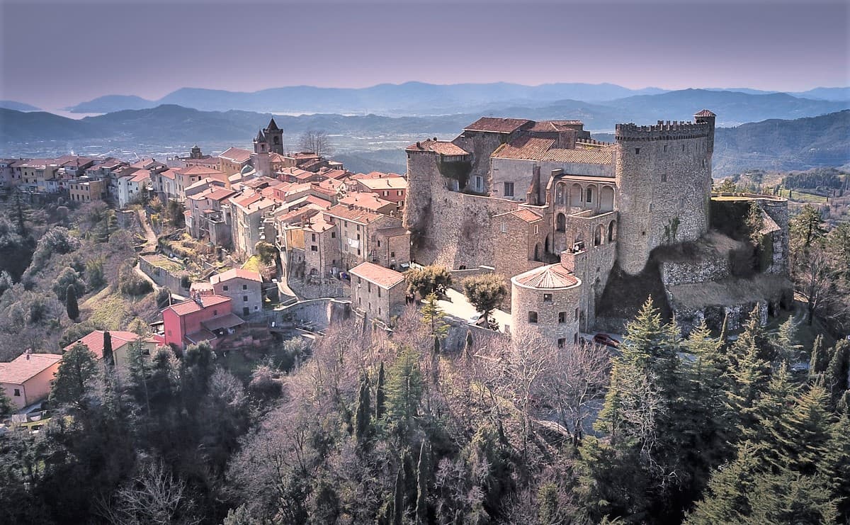 Vista panoramica del Castello