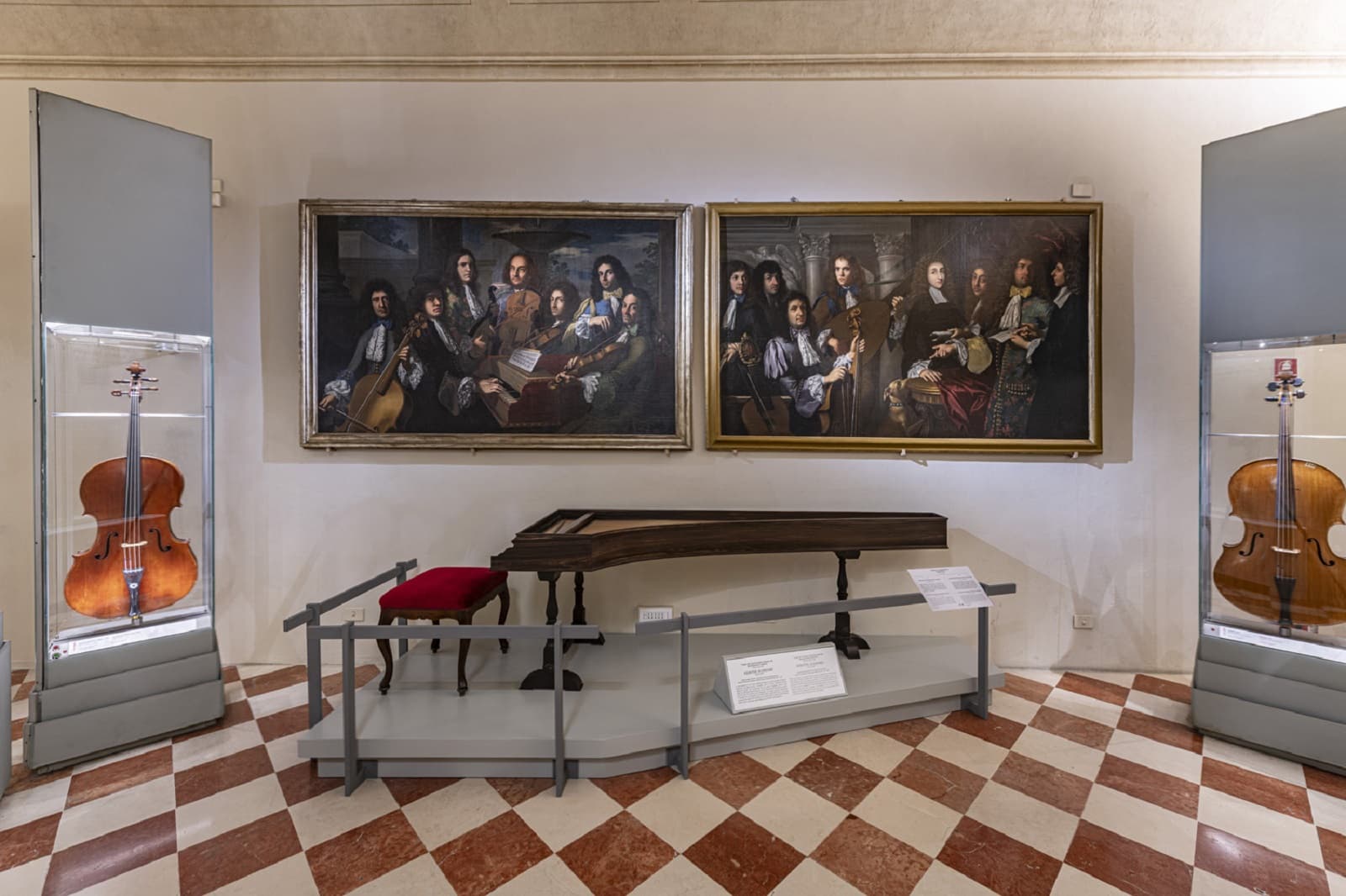 Das Fortepiano - Museum für Musikinstrumente in der Accademia Galerie