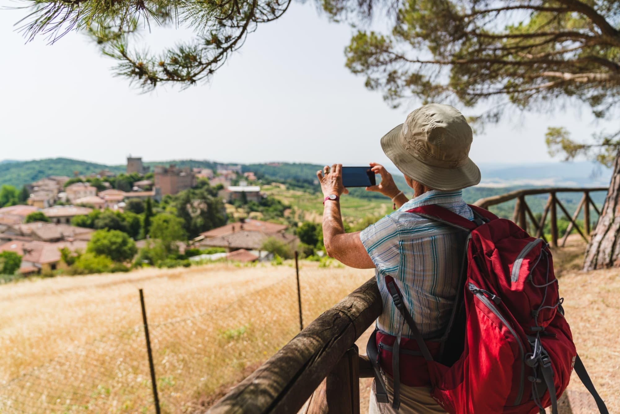 Trekking in Chianti
