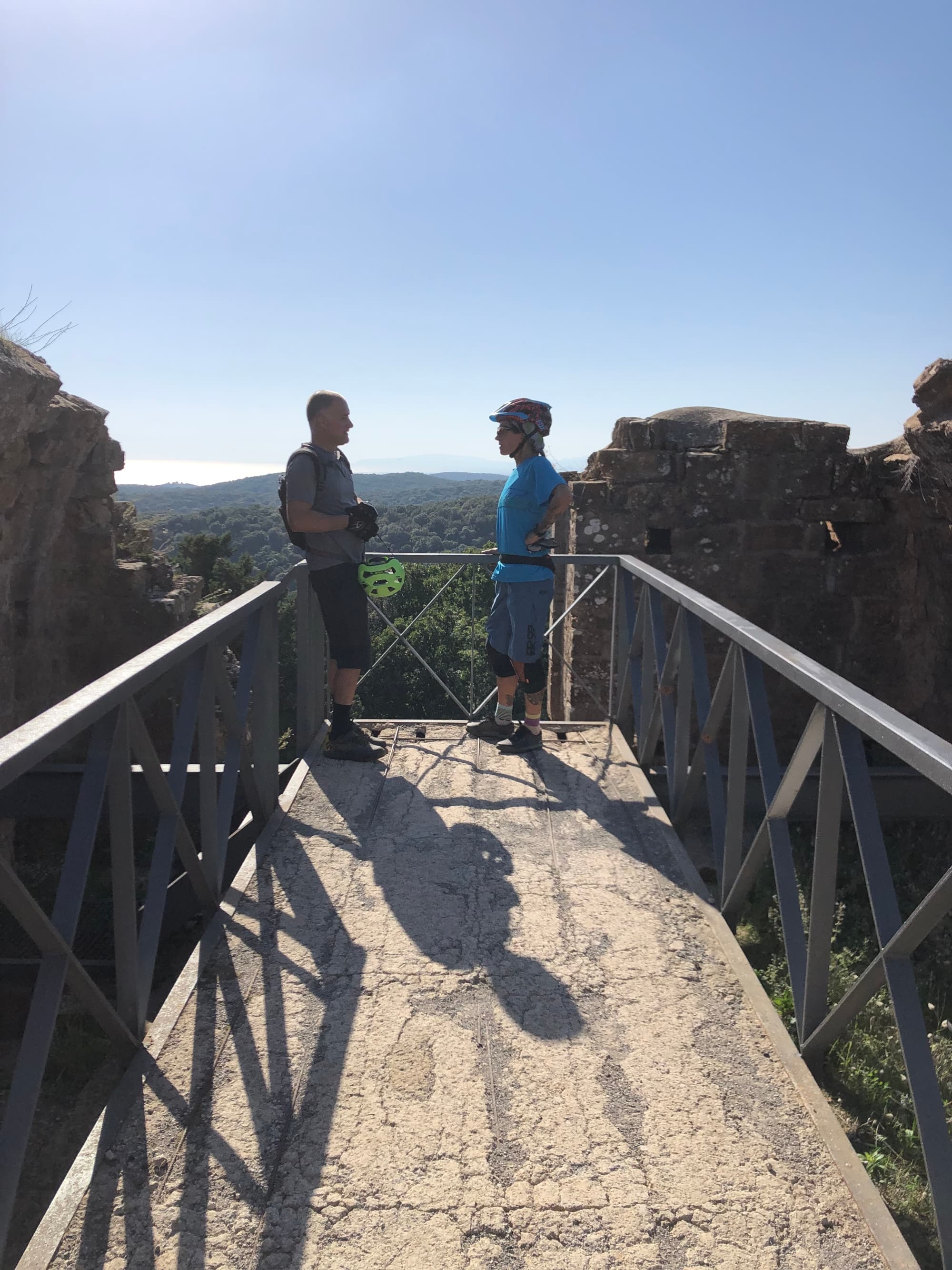 Il Parco di Montioni con vista sul mare