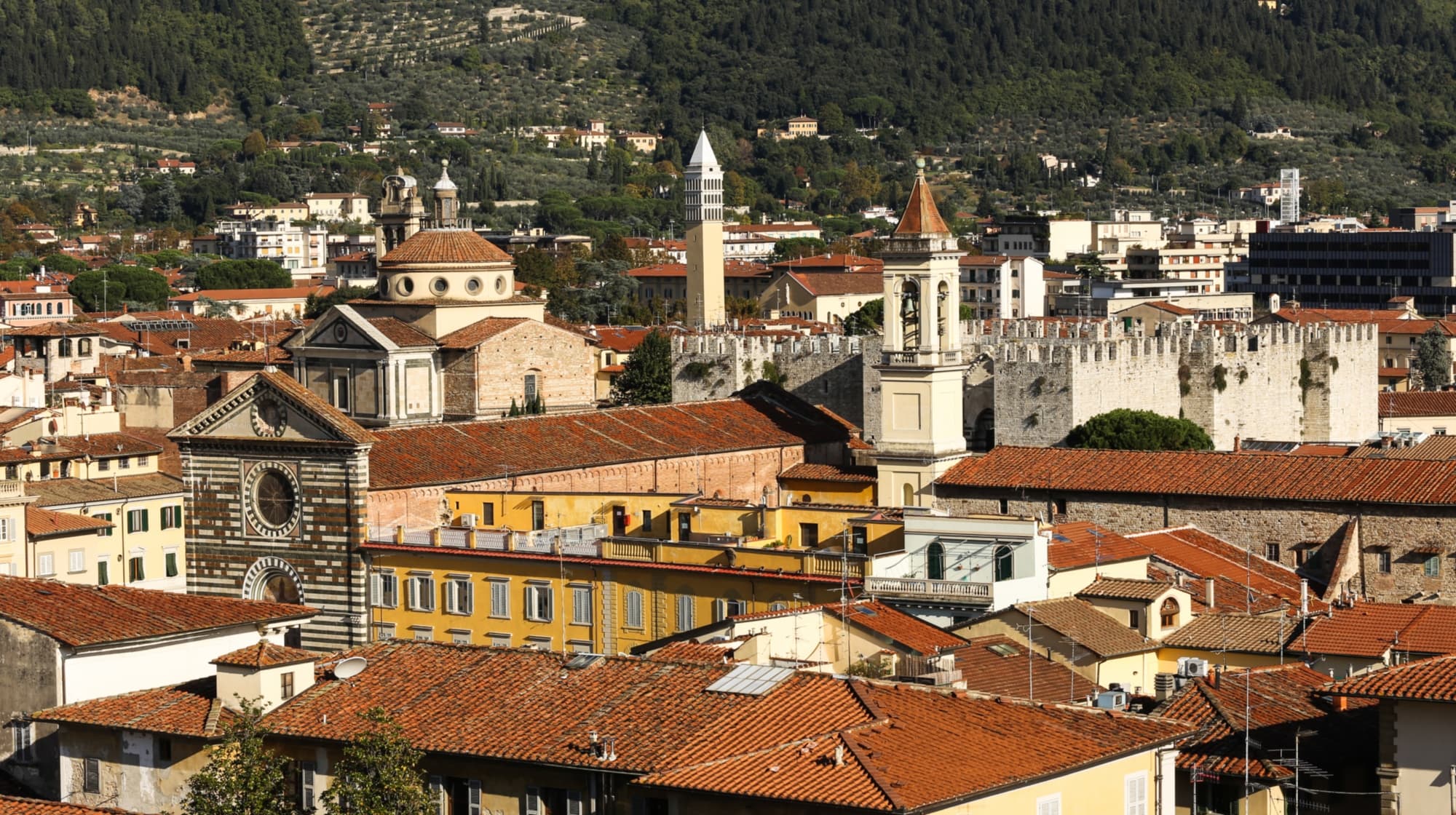 panorama di Prato