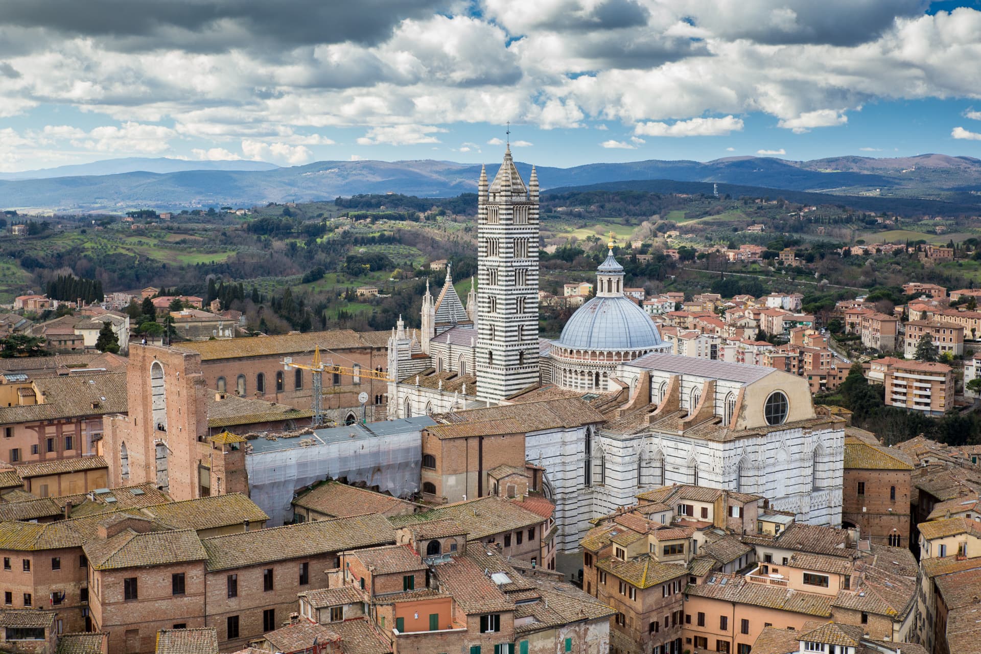Duomo de Siena desde la Torre del Mangia