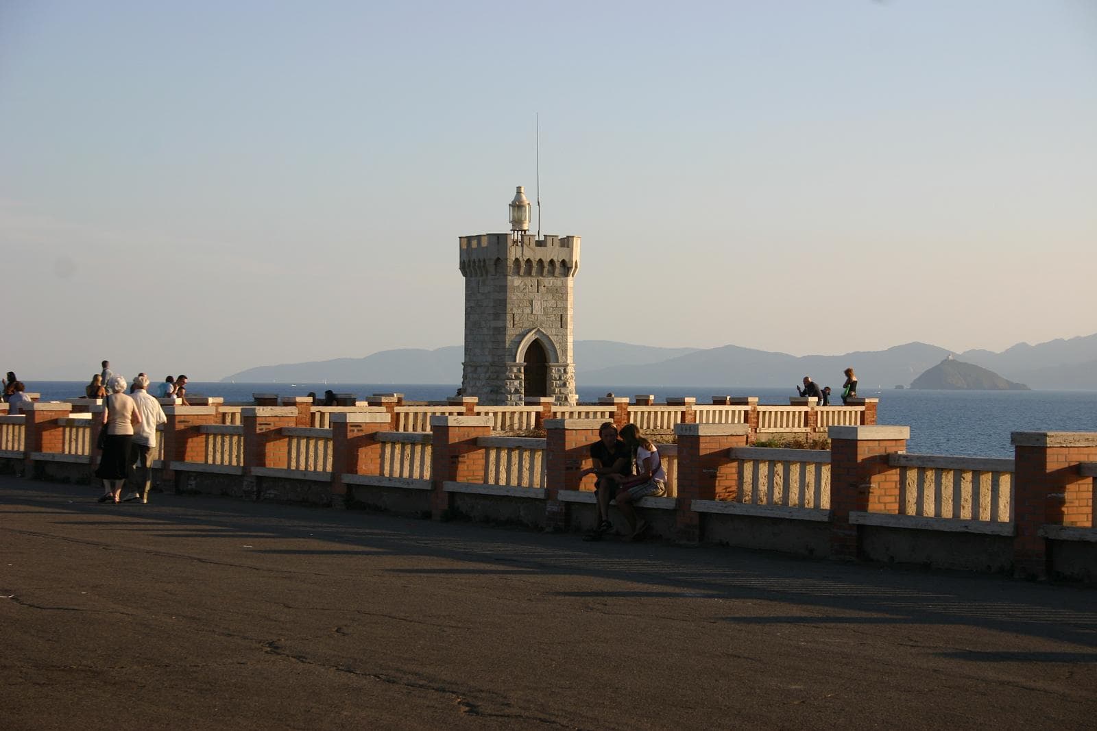Piazza Bovio a Piombino