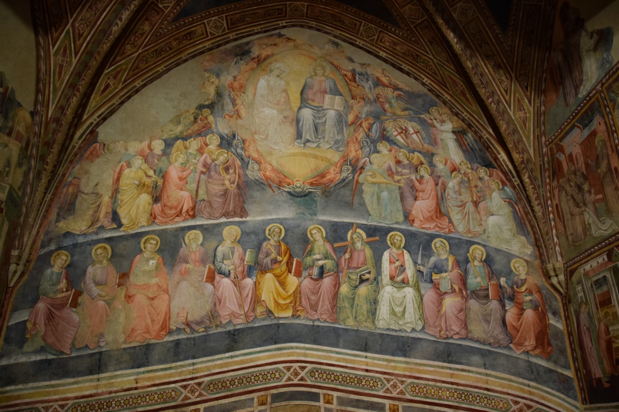 Affresco della Chiesa di San Lorenzo al Ponte