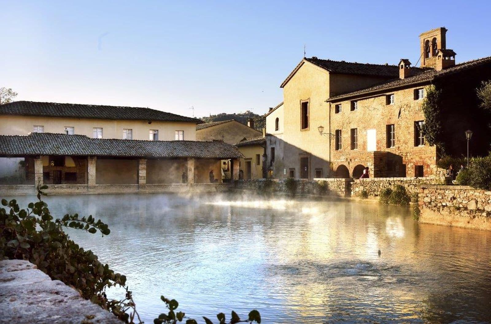 Símbolos de San Quirico - bagno vignoni