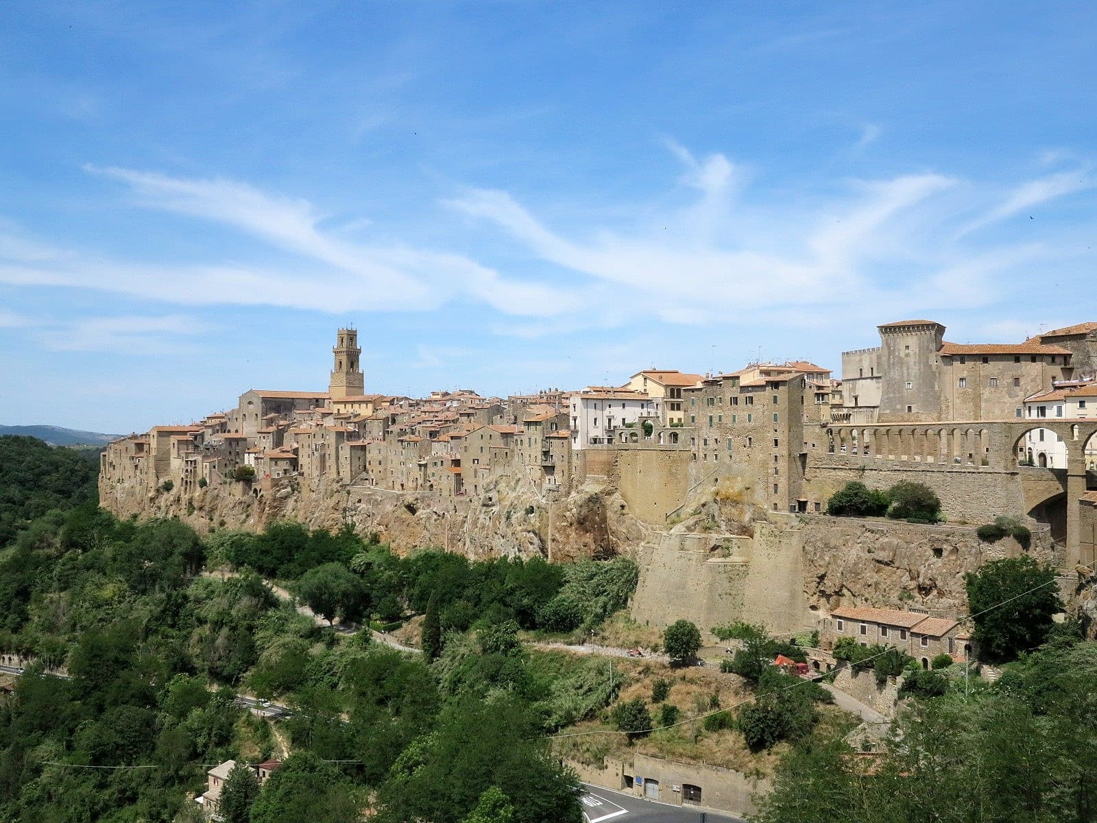 borgo di tufo di Pitigliano
