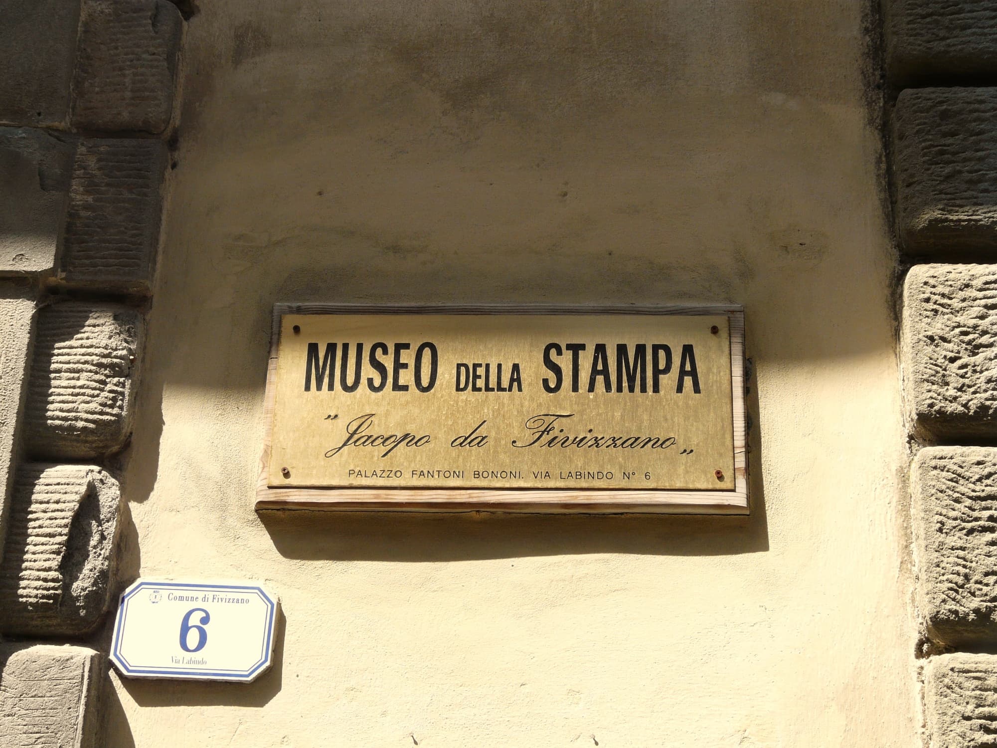 Museo della Stampa "Jacopo da Fivizzano"